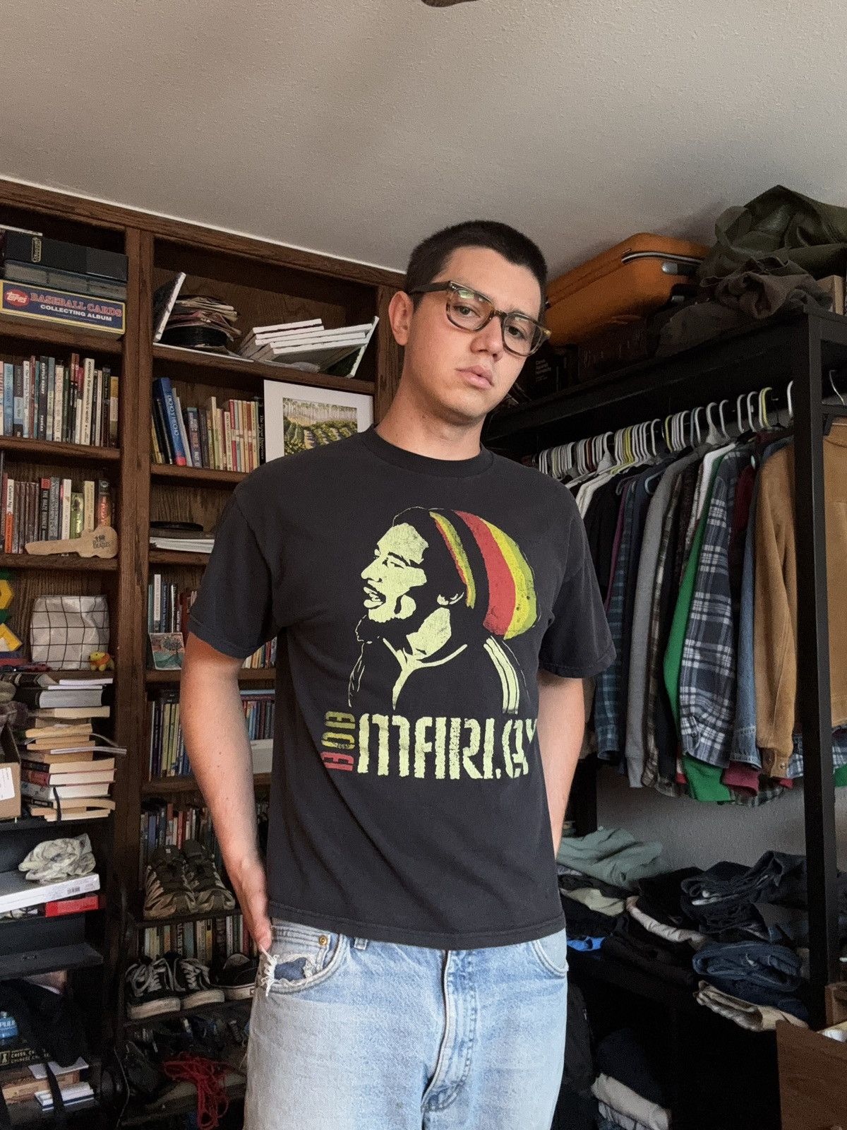 Vintage Vintage Bob Marley Tee Size US M / EU 48-50 / 2 - 6 Thumbnail