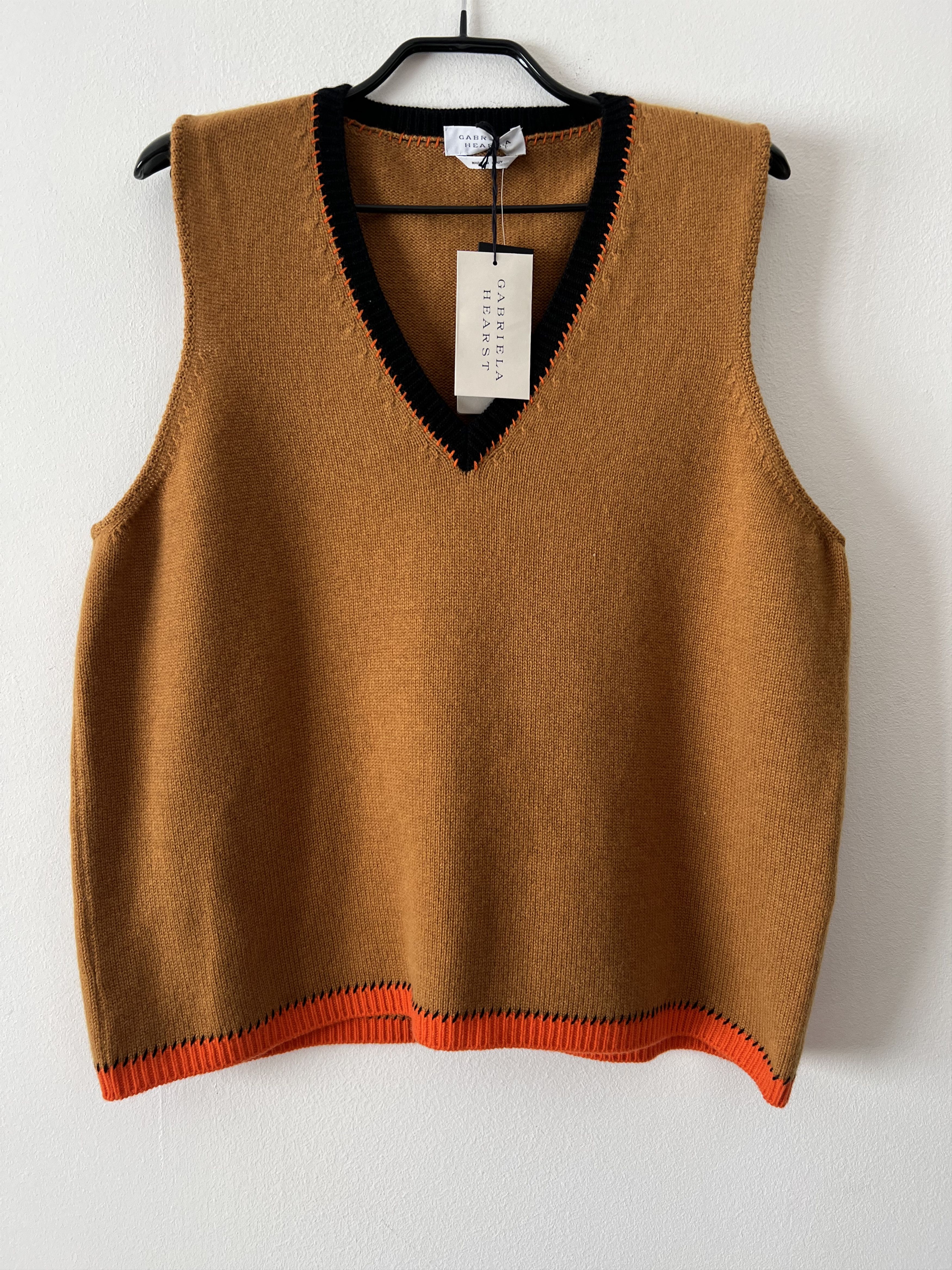 Gabriela Hearst Pure Cashmere Vest Size US XL / EU 56 / 4 - 1 Thumbnail
