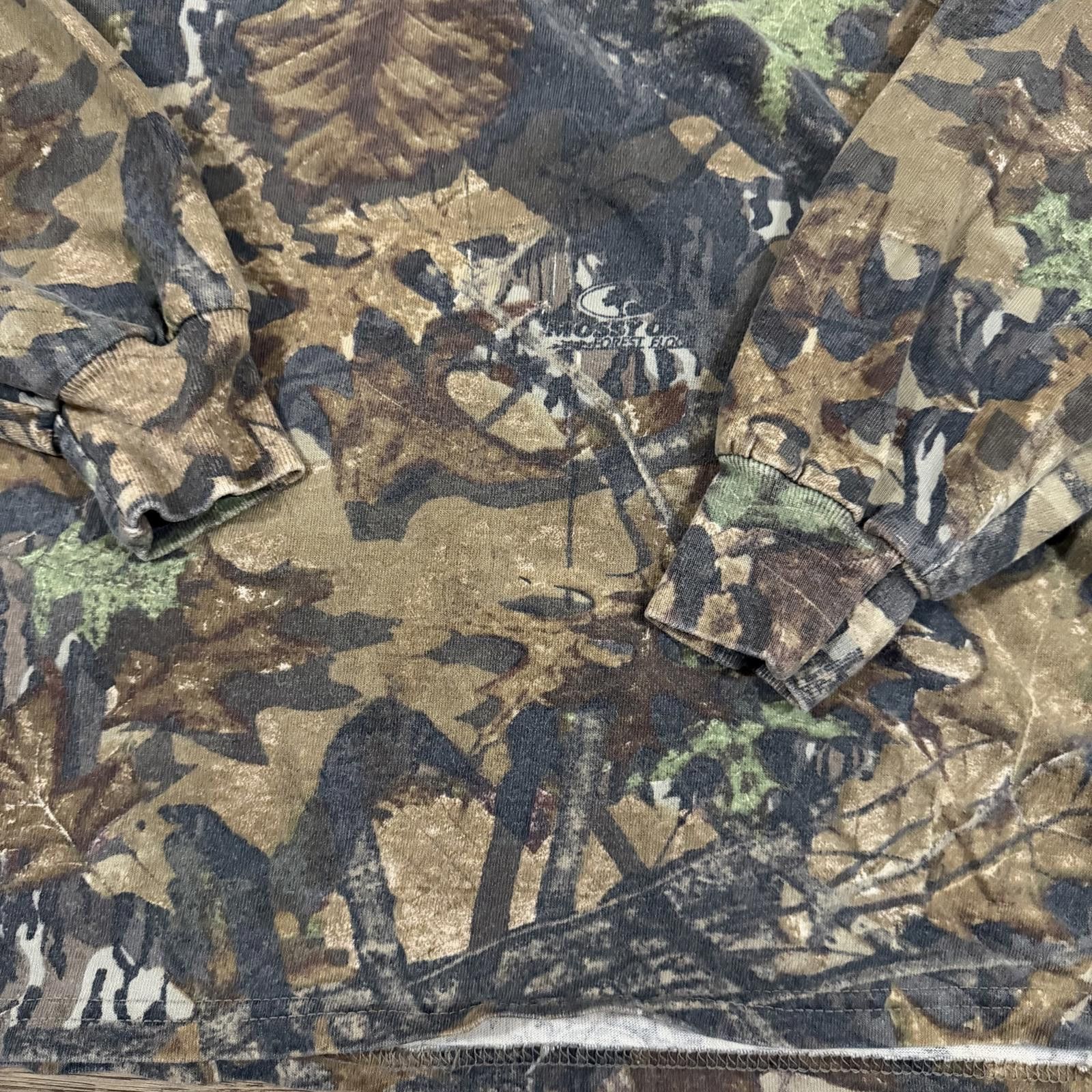 Jerzees Vintage Mossy Oak Forest Floor Camo Jerzees Outdoors Shirt Size US L / EU 52-54 / 3 - 6 Thumbnail