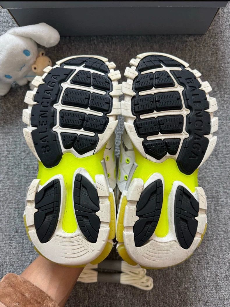 Balenciaga Balenciaga size 36 White and Green Track Made Old Dad Shoes Size US 5 / EU 37 - 5 Thumbnail
