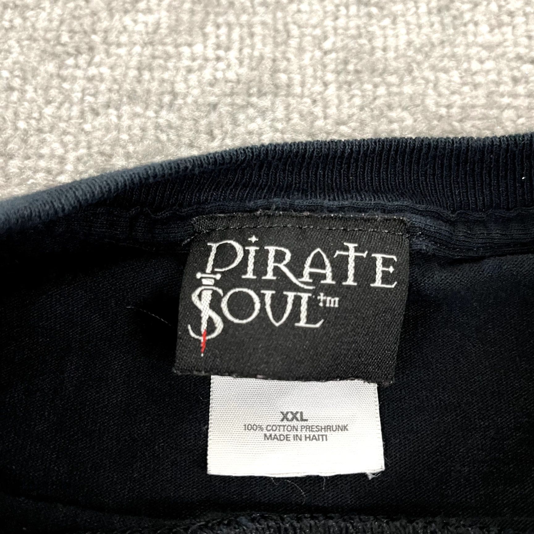 Vintage VINTAGE Pirate Soul KEY WEST Shirt Mens 2XL Black Skull Biker Grunge Y2K Florida Museum Shirt? Size US XXL / EU 58 / 5 - 4 Thumbnail