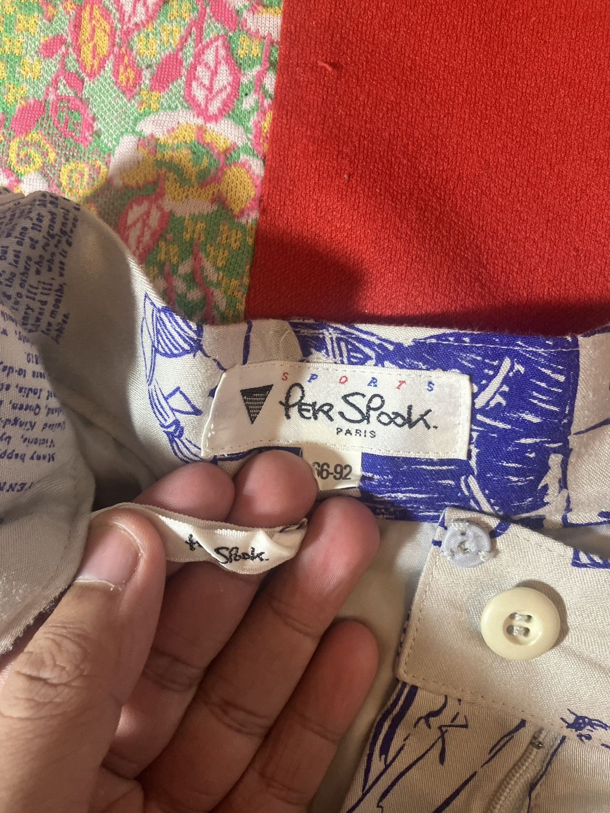 Japanese Brand Per Spook Paris Golden Thimble Archival Museum Quality Size 27" / US 4 / IT 40 - 2 Thumbnail