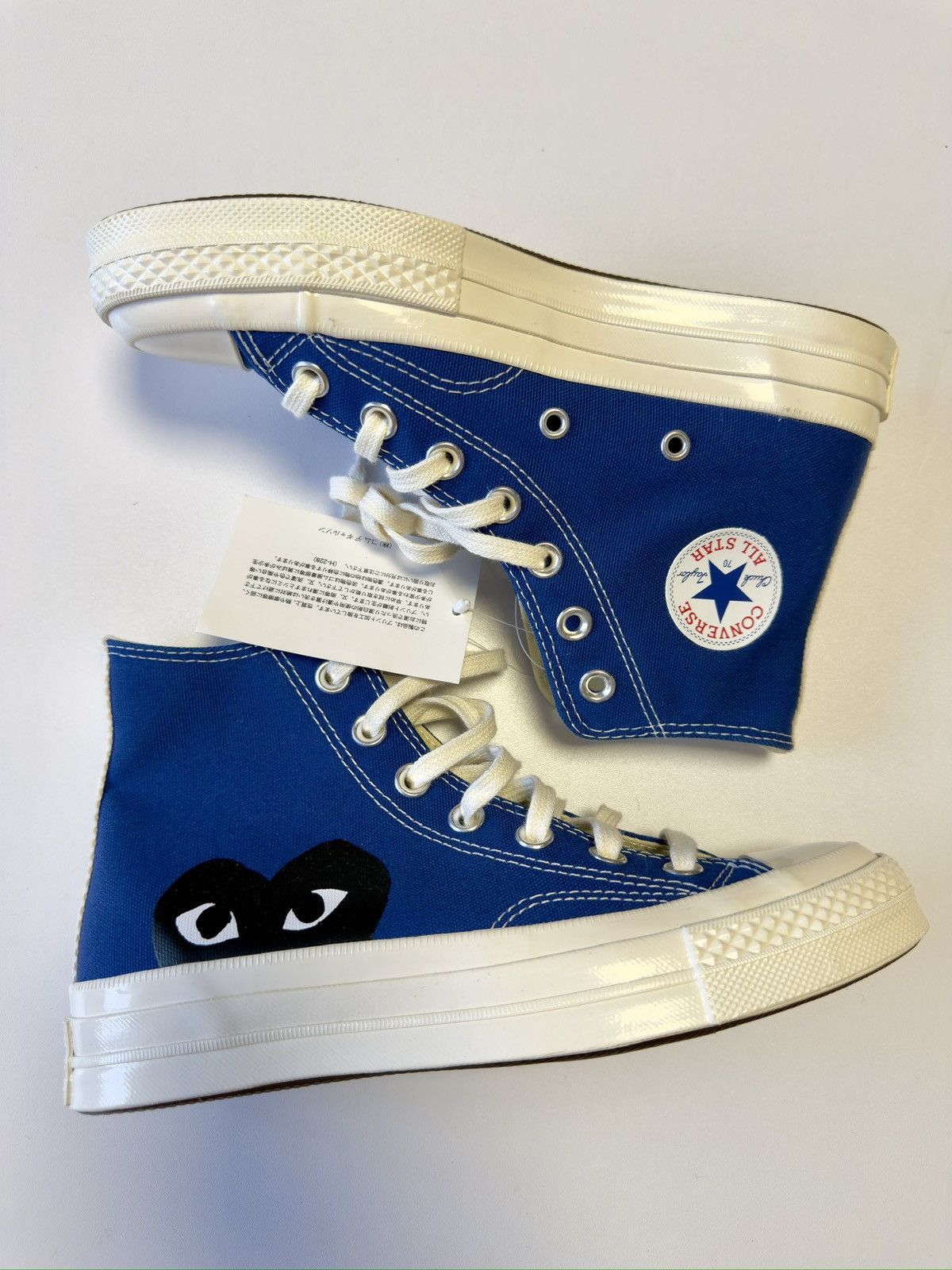 Comme des Garcons PLAY × Converse CONVERSE X COMME DES GARÇONS PLAY CHUCK 70 HI Size US 5.5 / IT 35.5 - 1 Thumbnail