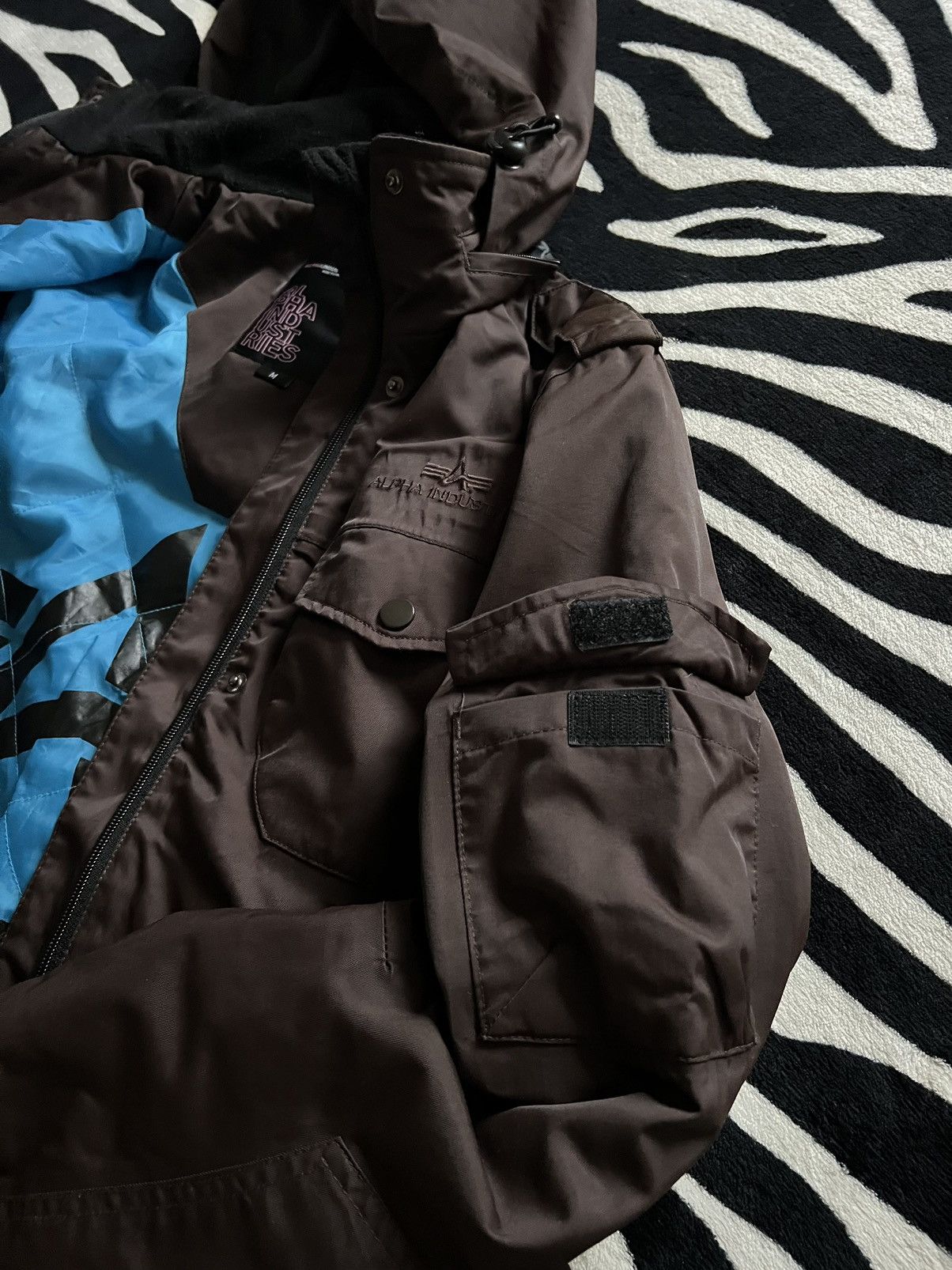 Alpha Industries Alpha Industries ski jacket rare vintage belted size M Size M / US 6-8 / IT 42-44 - 5 Thumbnail