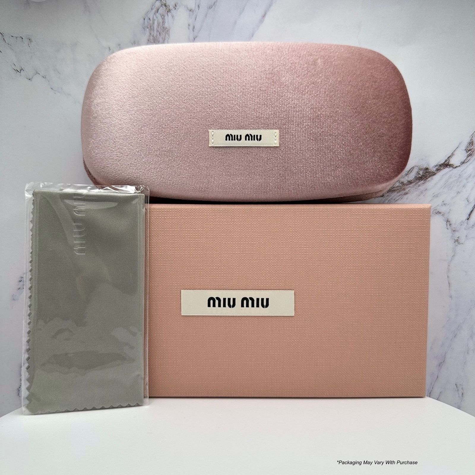 Miu Miu NEW MIU MIU Womens Eyeglasses Brown Oval Full Rim Frames Size ONE SIZE - 9 Thumbnail