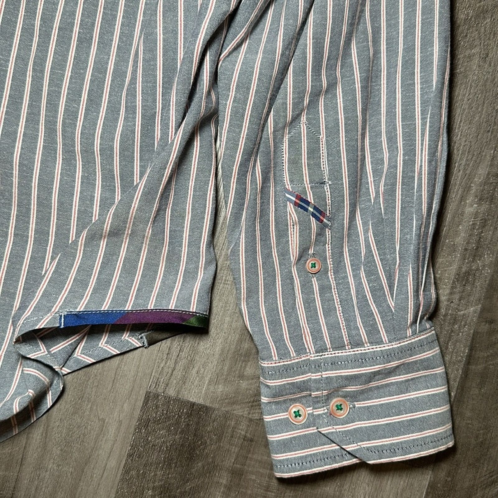 Robert Graham Robert Graham The Freshly Laundered Shirt - Large Size US L / EU 52-54 / 3 - 4 Thumbnail
