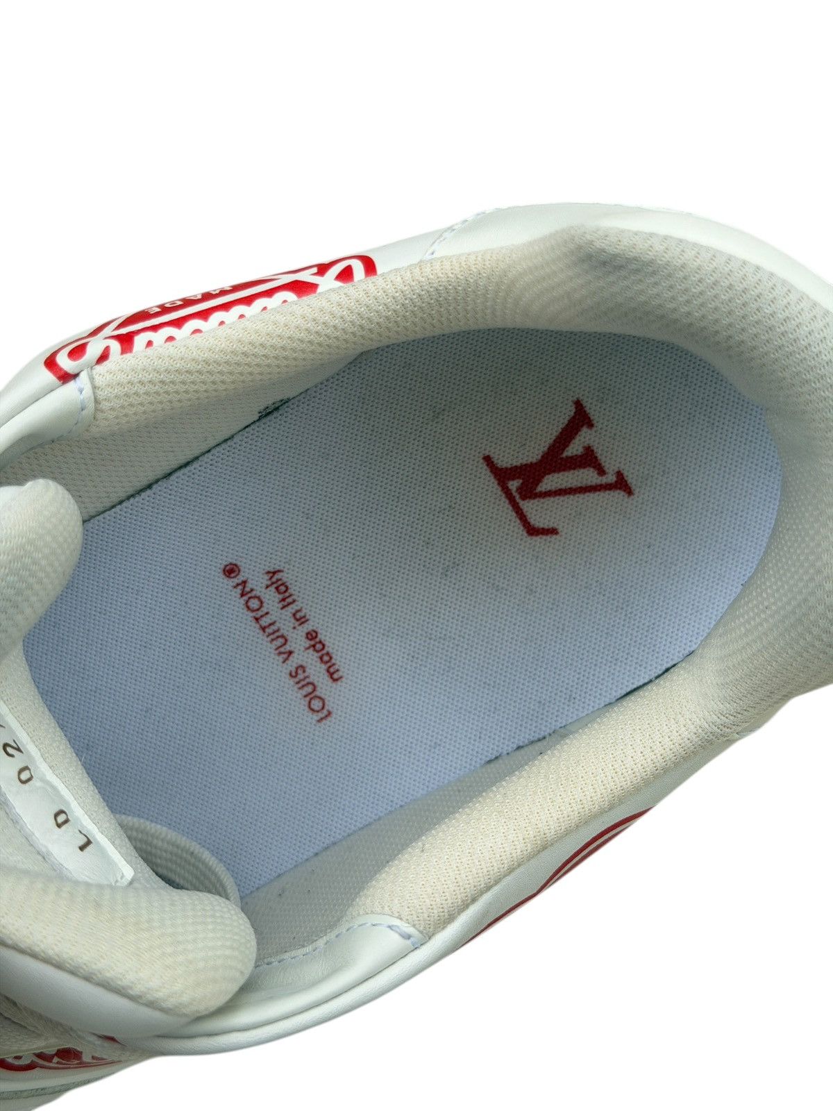 Louis Vuitton × Nigo Louis Vuitton NIGO LV Made Heart Logo Trainer Sneakers Size US 11 / EU 44 - 10 Thumbnail