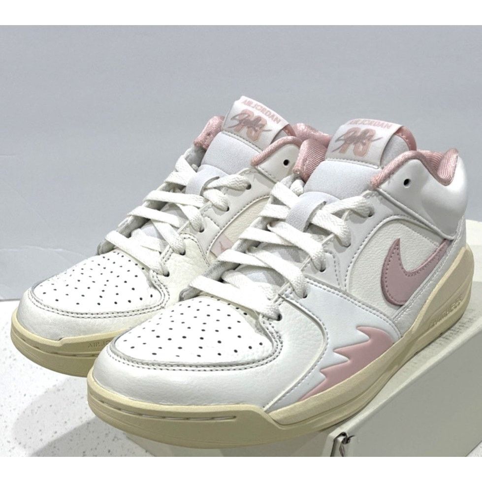 Nike Nike Women's Air Jordan Stadium 90 Shoe Legend Pink Sail NEW Size US 9 / IT 39 - 5 Thumbnail