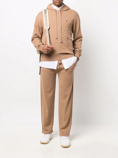 Off-White o1gr1nt0125 Hand Off Bas Cashmere Knit Pant in Brown Size US 34 / EU 50 - 2 Thumbnail