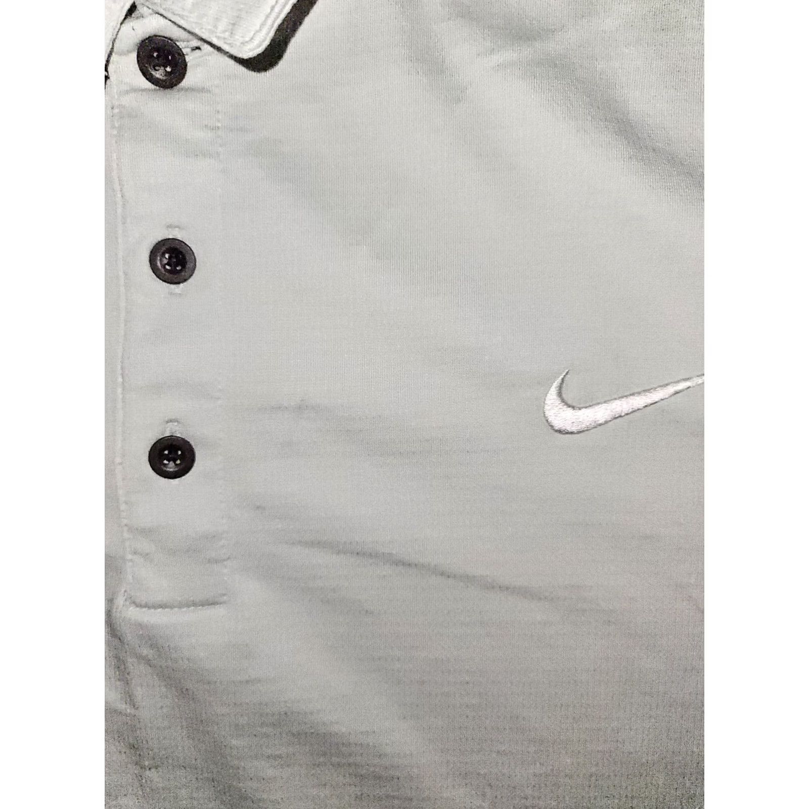 Nike Nike Dri-Fit Polo Shirt Men's XL Mint Green Short Sleeve Logo Embroidered Golf Workwear Polo Shirt Size US XL / EU 56 / 4 - 5 Thumbnail