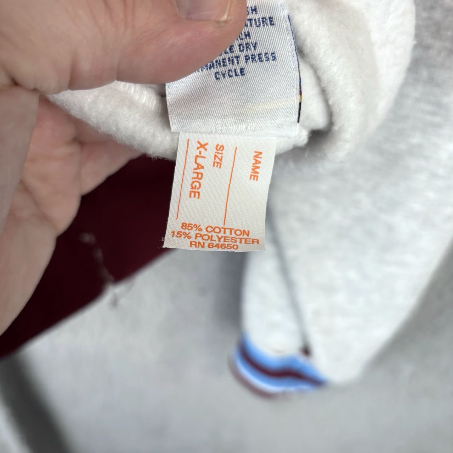 Vintage VINTAGE Varsity Sweatshirt Womens XL Cheer Mustangs Heather Gray 80s Made USA Size XL / US 12-14 / IT 48-50 - 4 Thumbnail
