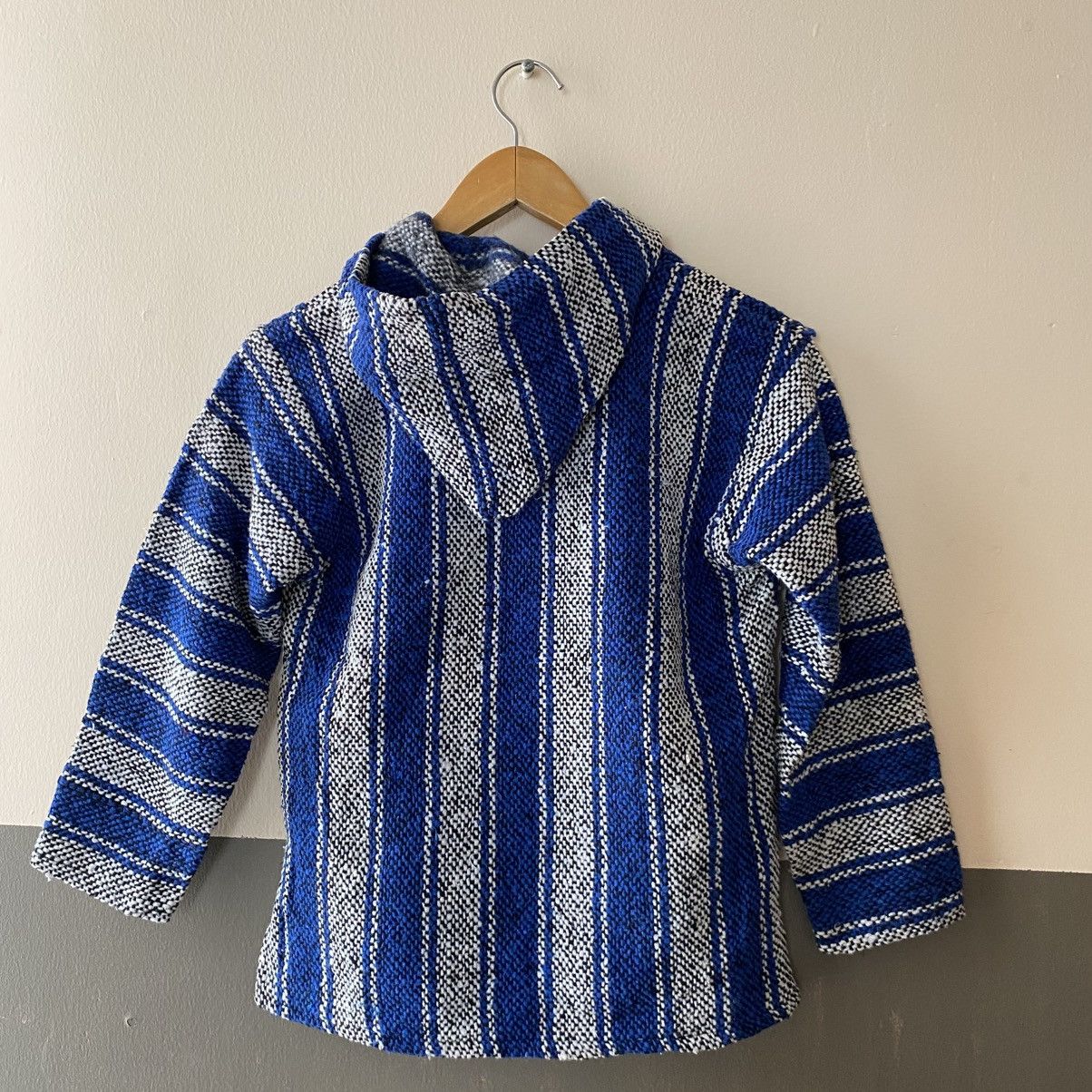 Vintage Blue and White Striped Baja Hoodie Size US S / EU 44-46 / 1 - 13 Thumbnail
