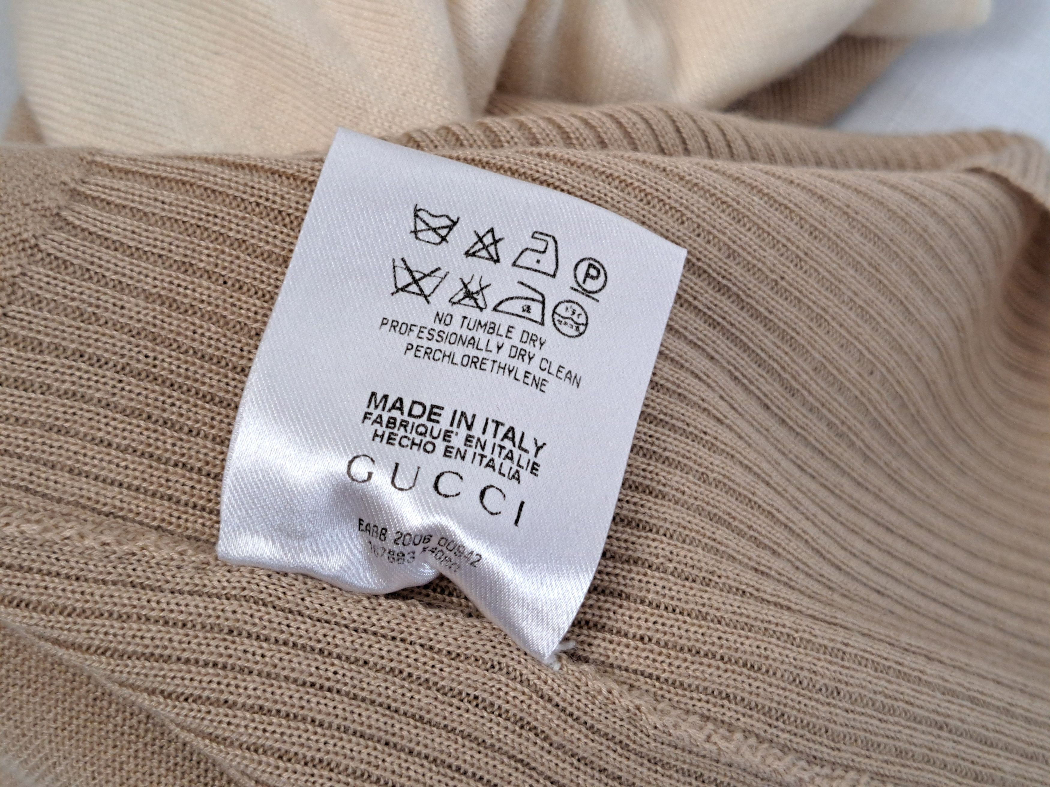 Gucci GUCCI lightweight cashmere turtleneck jumper. Size S / US 4 / IT 40 - 11 Thumbnail