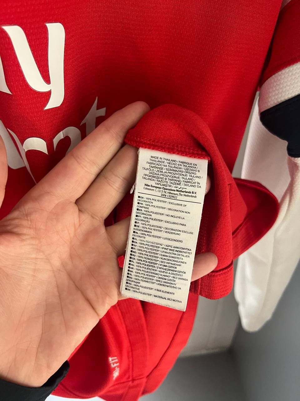 Nike VINTAGE NIKE FC ARSENAL LONDON ENGLAND SOCCER JERSEY RETRO Size US M / EU 48-50 / 2 - 7 Thumbnail