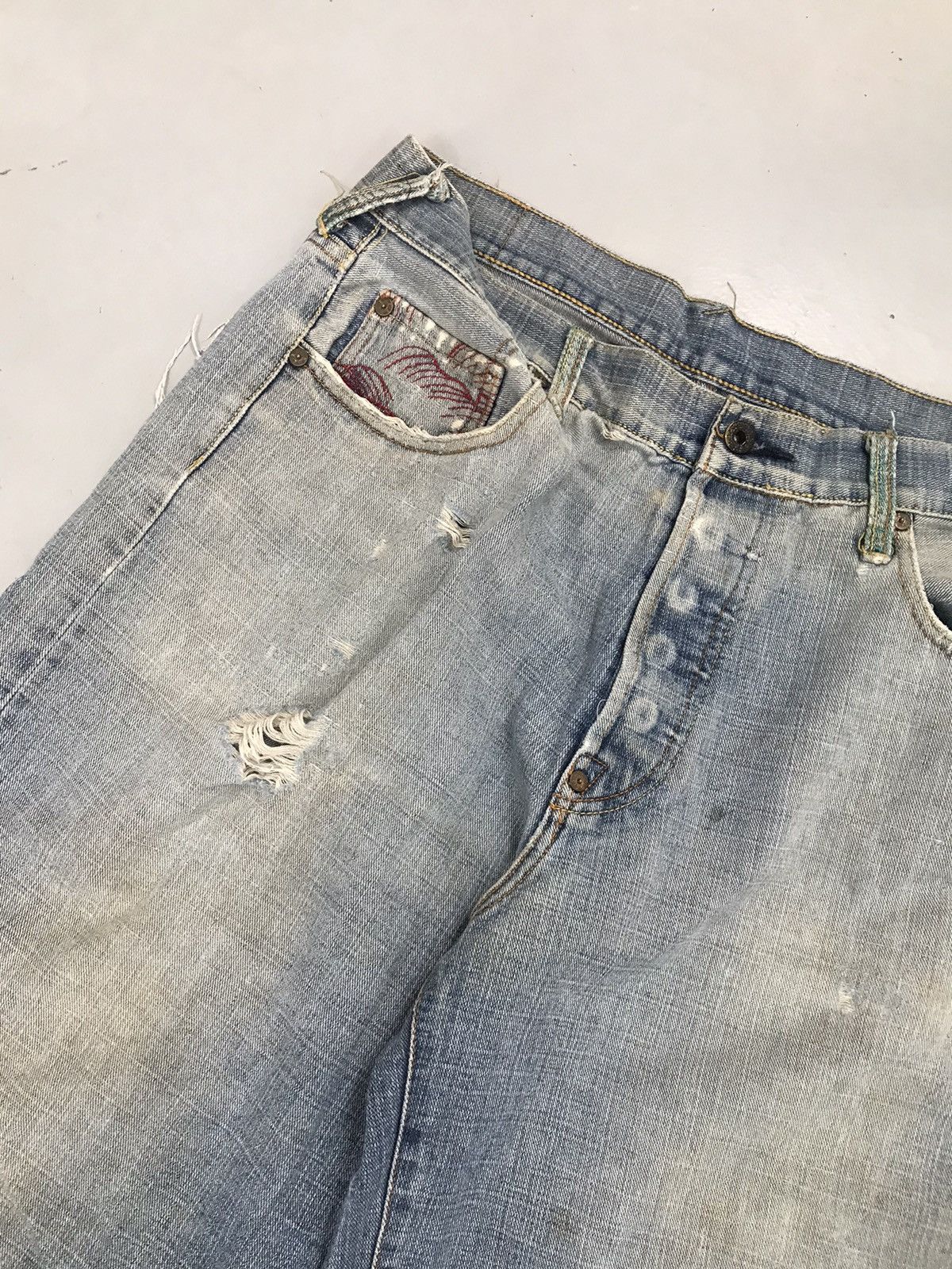 RMC Jeans Vintage rmc inspired denim jorts Size US 38 / EU 54 - 6 Thumbnail