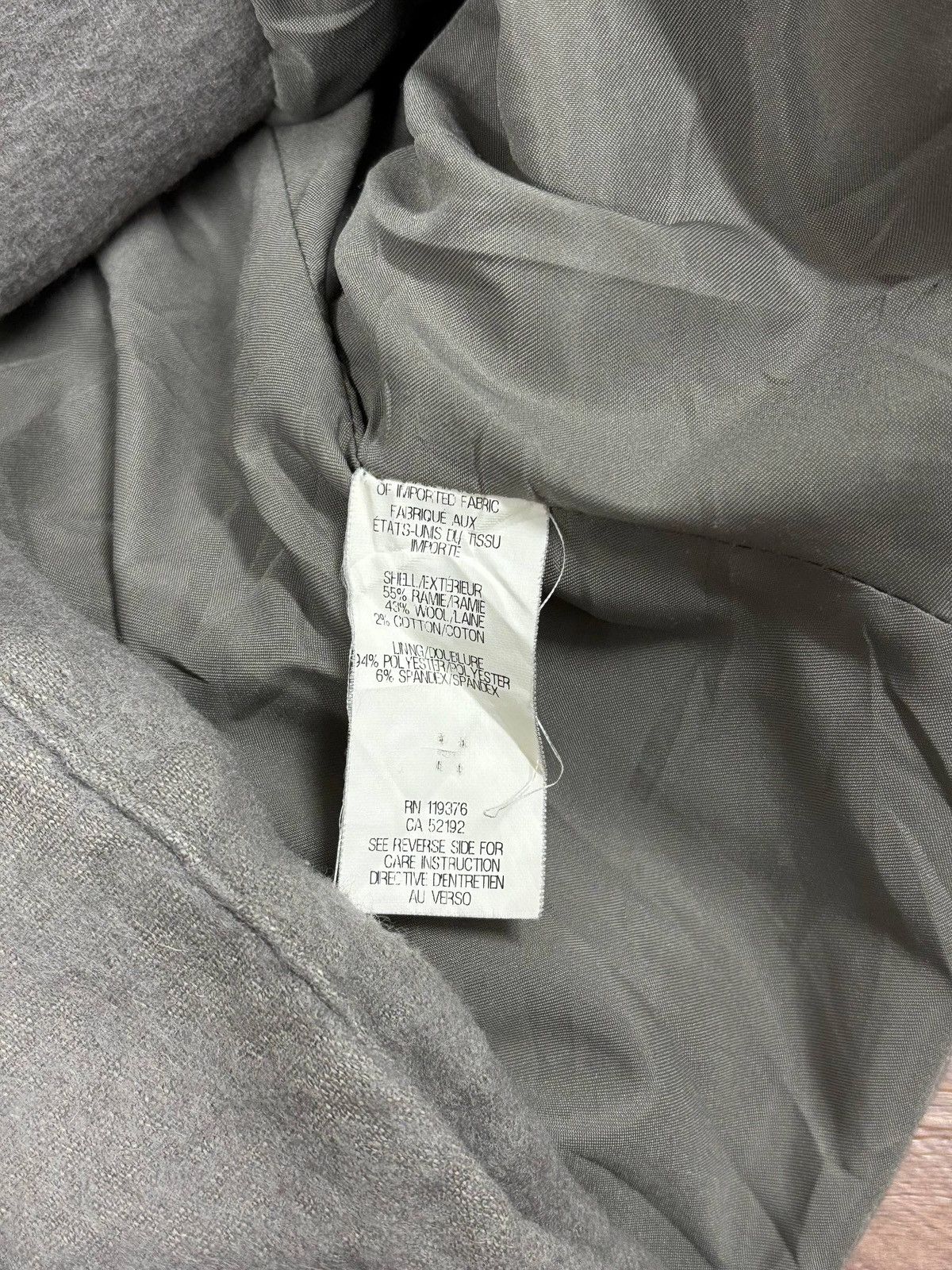 Helmut Lang Asymmetrical Crop Hoodie Jacket