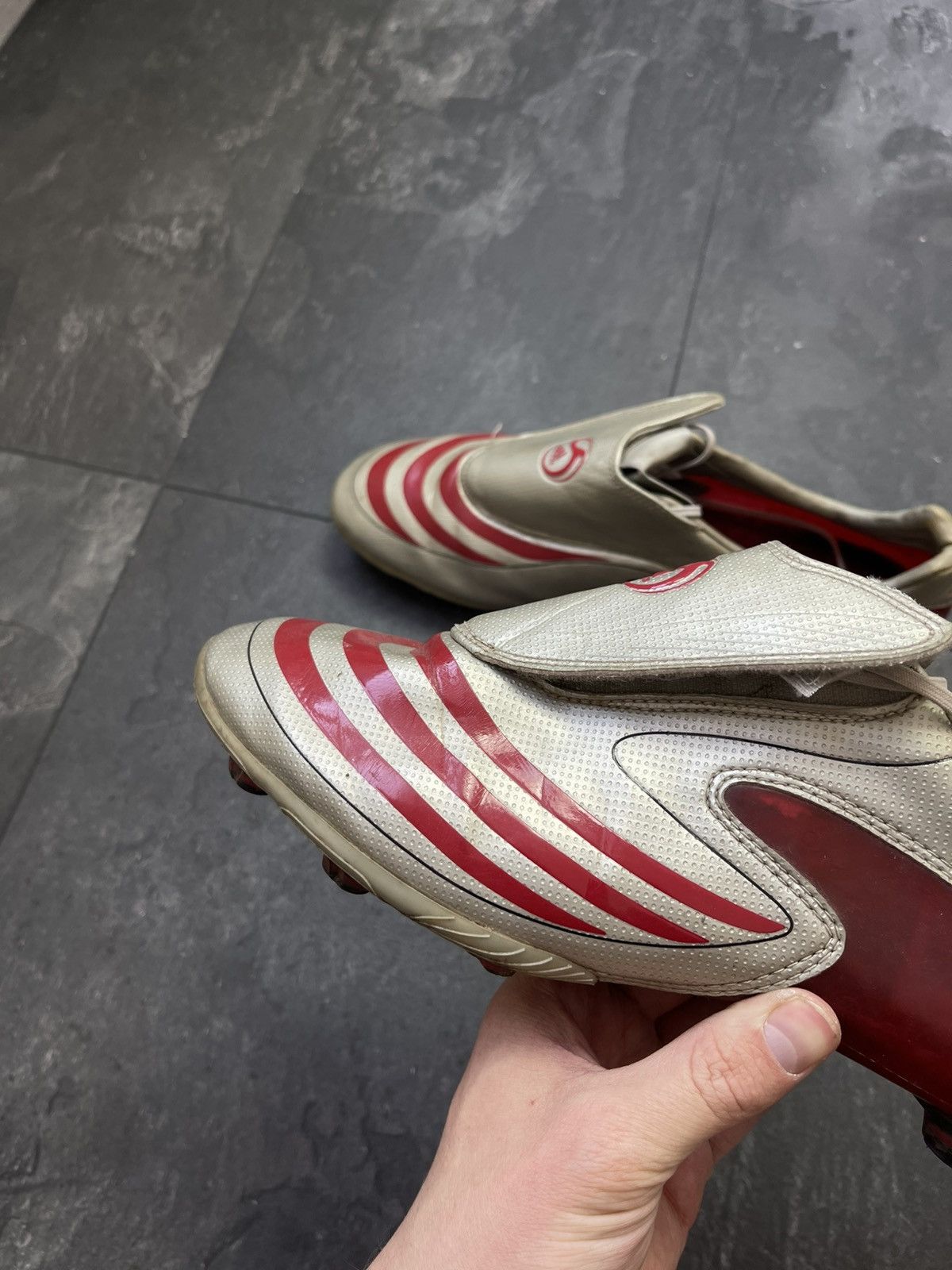 Adidas × Vintage Adidas f50 tunin football soccer football boots Size US 13 / EU 46 - 7 Thumbnail