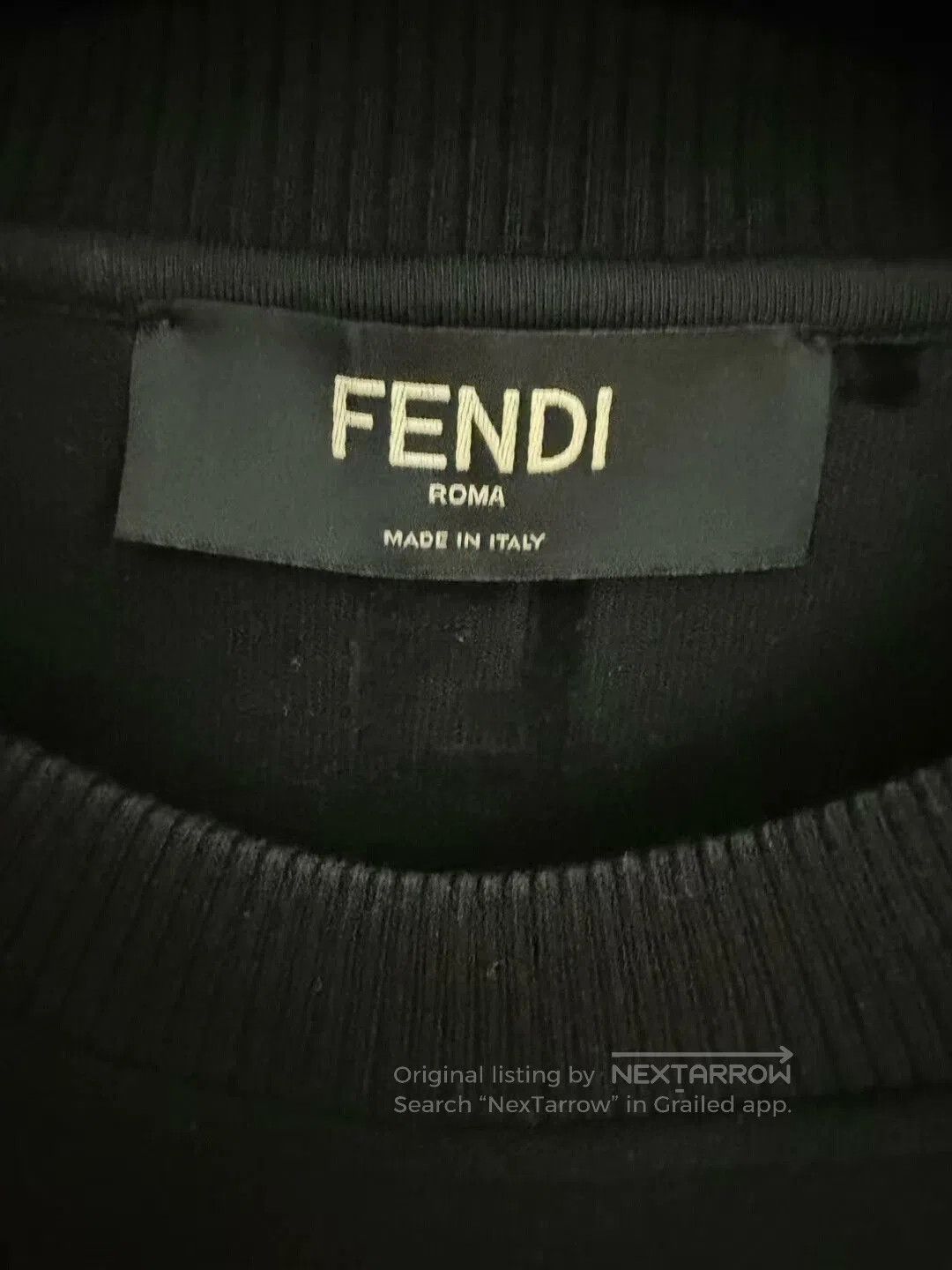 Fendi fendi print logo space fleece sweatshirt. Size US L / EU 52-54 / 3 - 2 Thumbnail