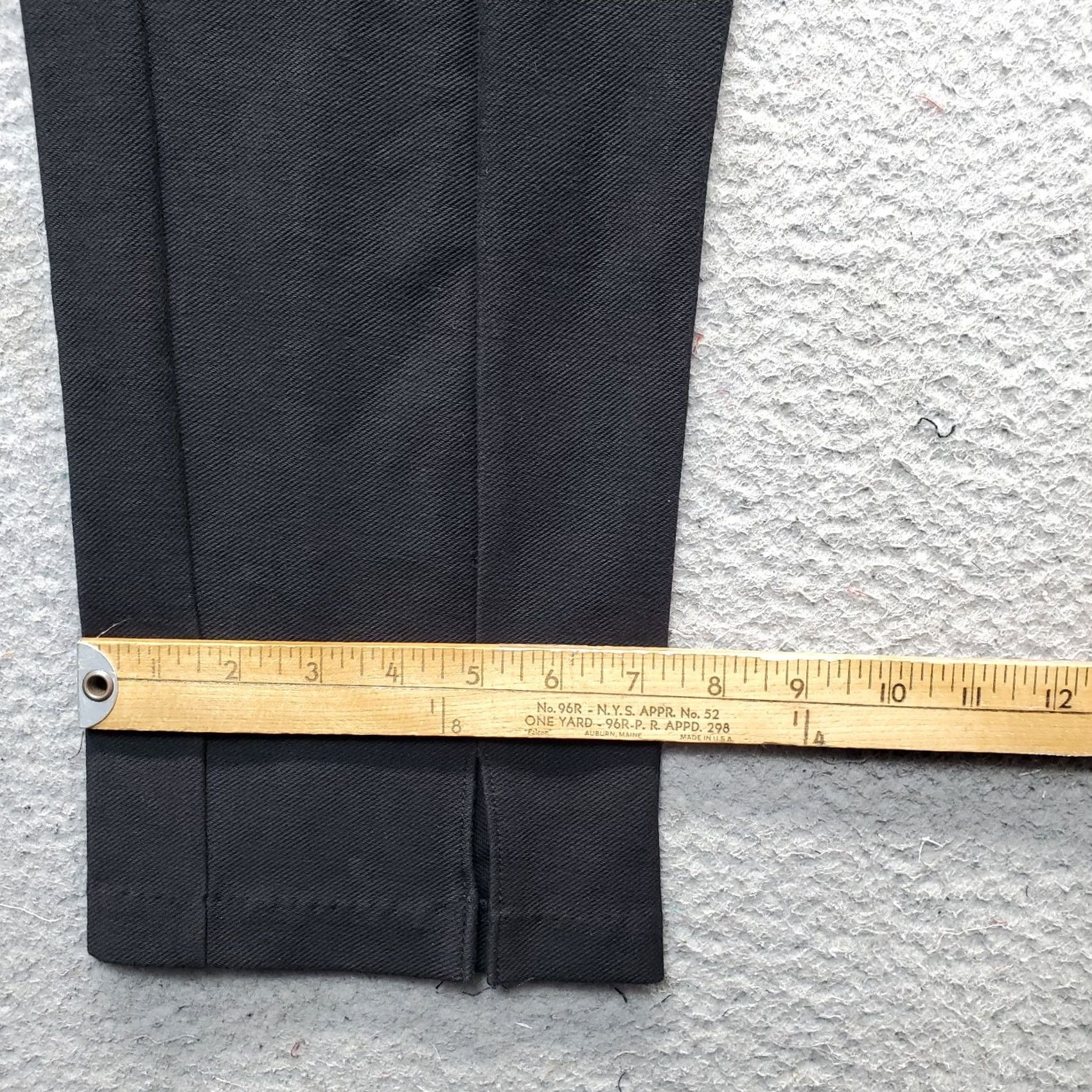 Michael Kors Michael Kors Trousers Women's Large Black Straight-Leg Ankle Slit Pull-On Pants L Womens Black Straight-Leg Ankle Slit Pull-On, 26.5" Inseam Size 36" / US 14 / IT 50 - 5 Thumbnail