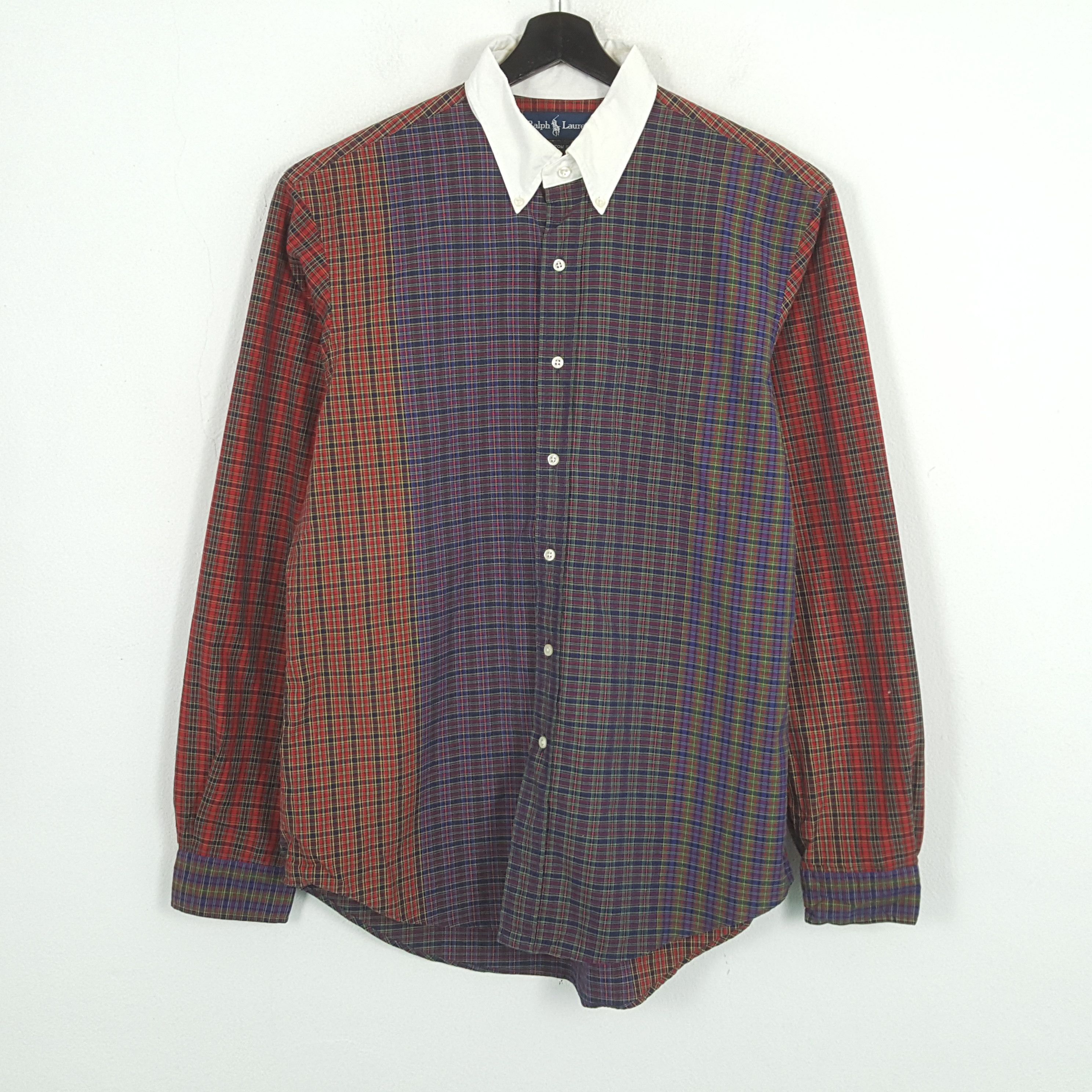 Ralph Lauren × Vintage RALPH LAUREN Fashion Design Style Shirt Size US L / EU 52-54 / 3 - 1 Thumbnail