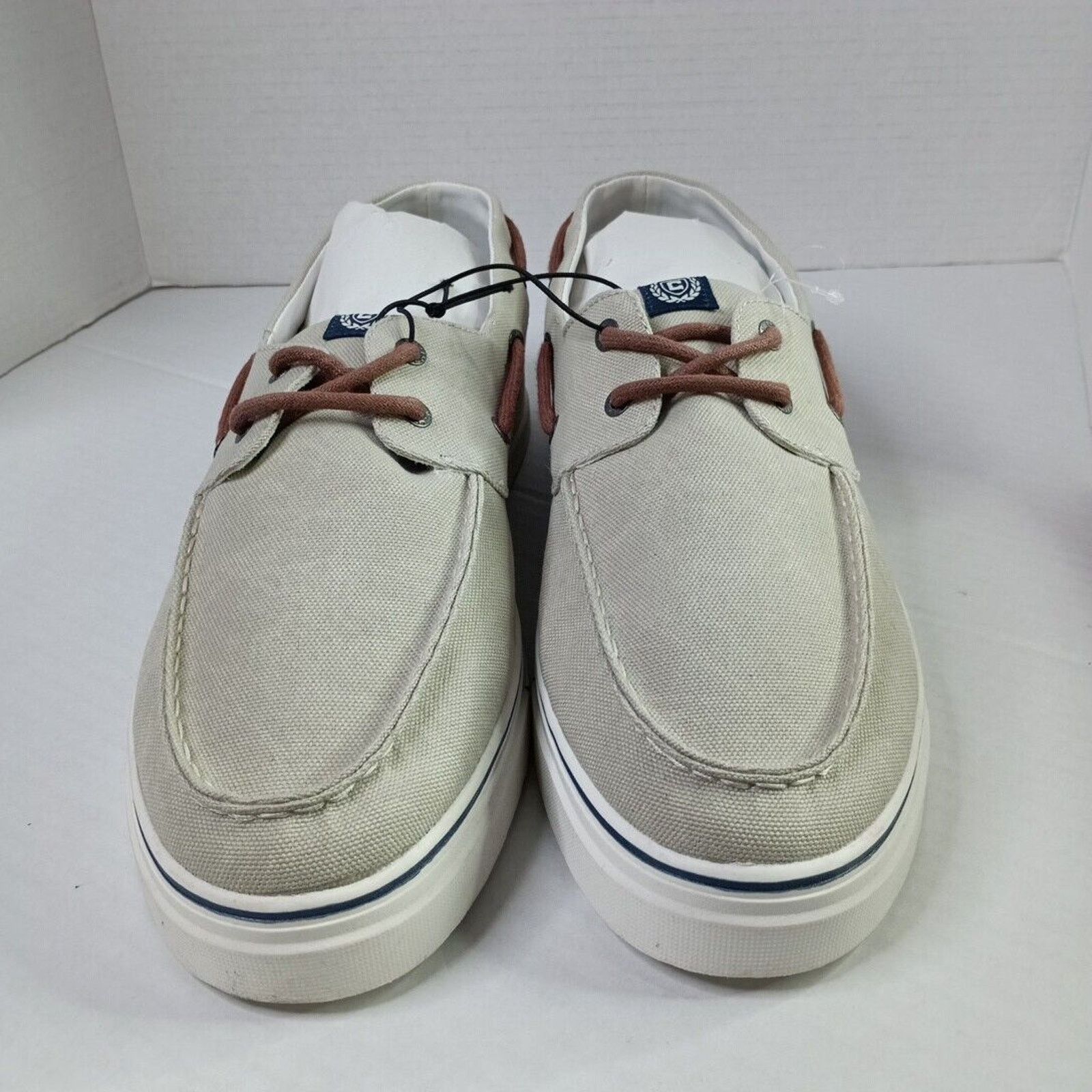 Chaps Chaps Men's Casual Dock Boat Shoe, Beige Size 13 Size US 13 / EU 46 - 2 Thumbnail
