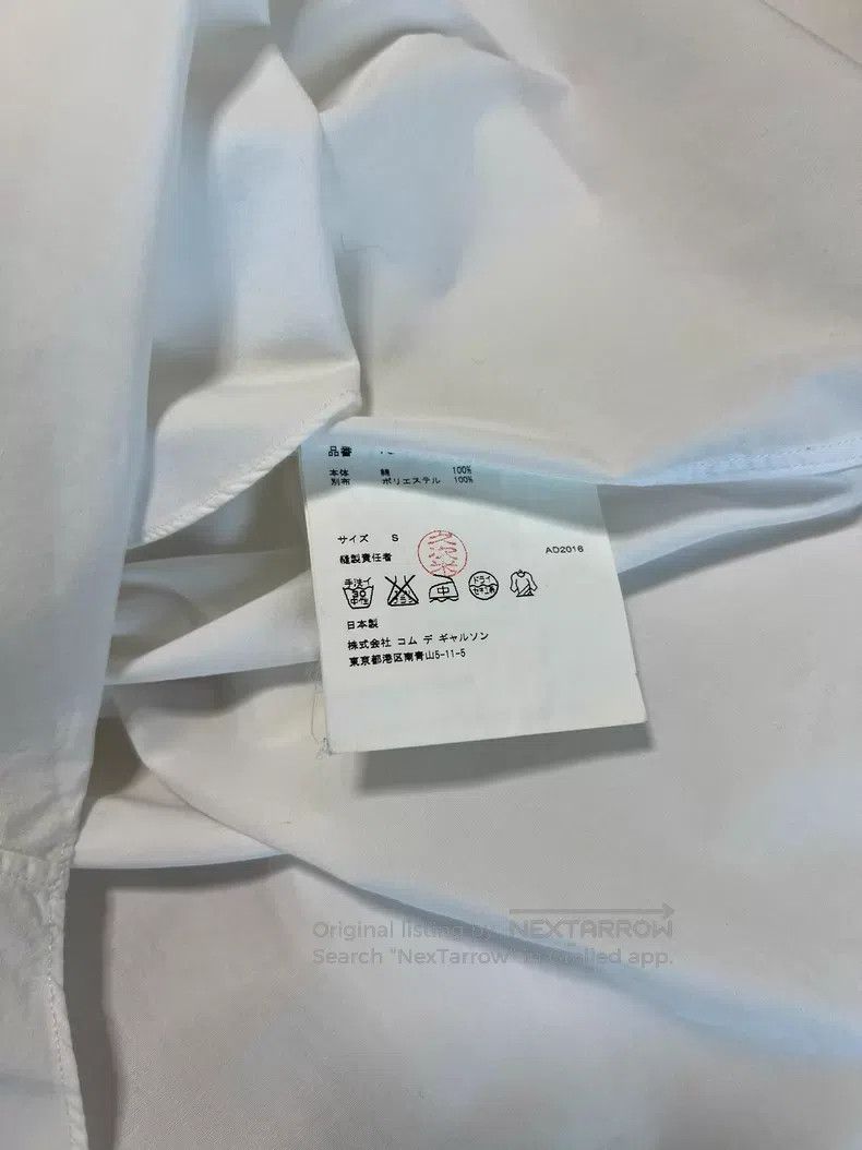 Comme des Garcons Comme des Garcons Bow tie decorated shirt Size S / US 4 / IT 40 - 4 Thumbnail