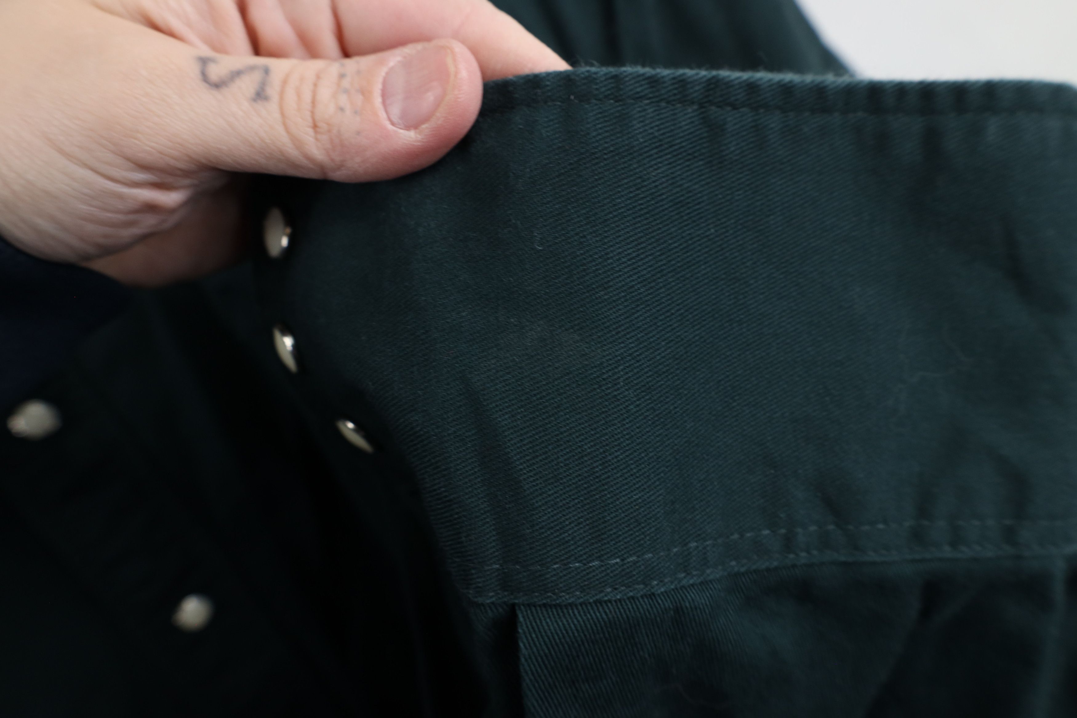 Vintage × Wrangler Vintage 90s Wrangler Cowboy Snap Button Shirt Dark Green Size US XXL / EU 58 / 5 - 9 Thumbnail