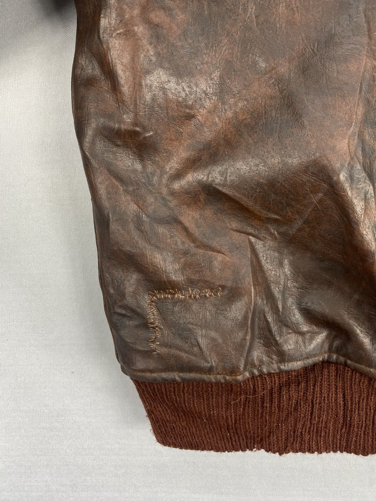 Japanese Brand Vintage 90’s Y.Jac Leather Jacket Size US L / EU 52-54 / 3 - 12 Thumbnail