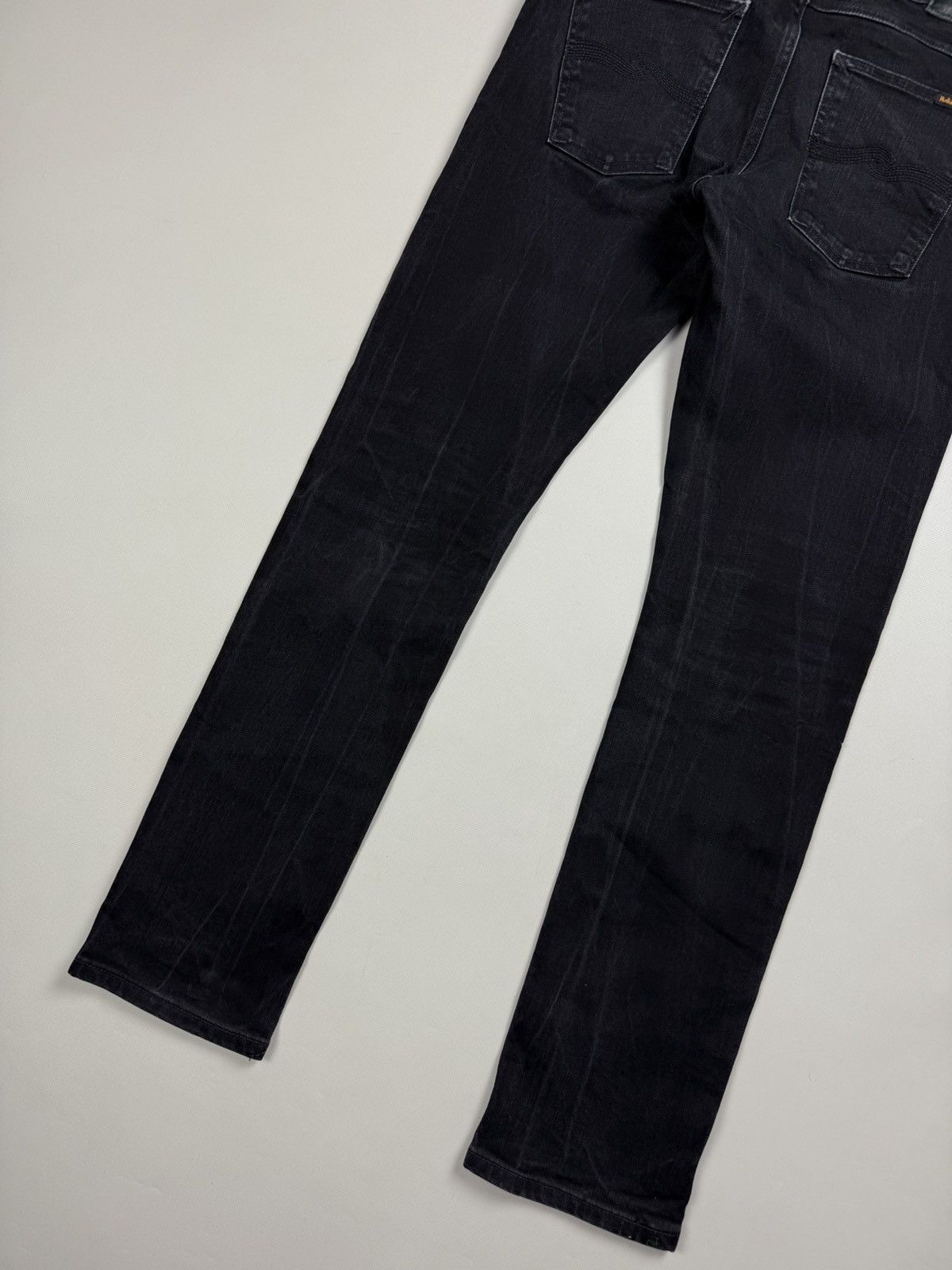 Nudie Jeans Nudie Jeans Co Lean Dean Dey Cold Black Men’s Jeans Size US 32 / EU 48 - 18 Thumbnail
