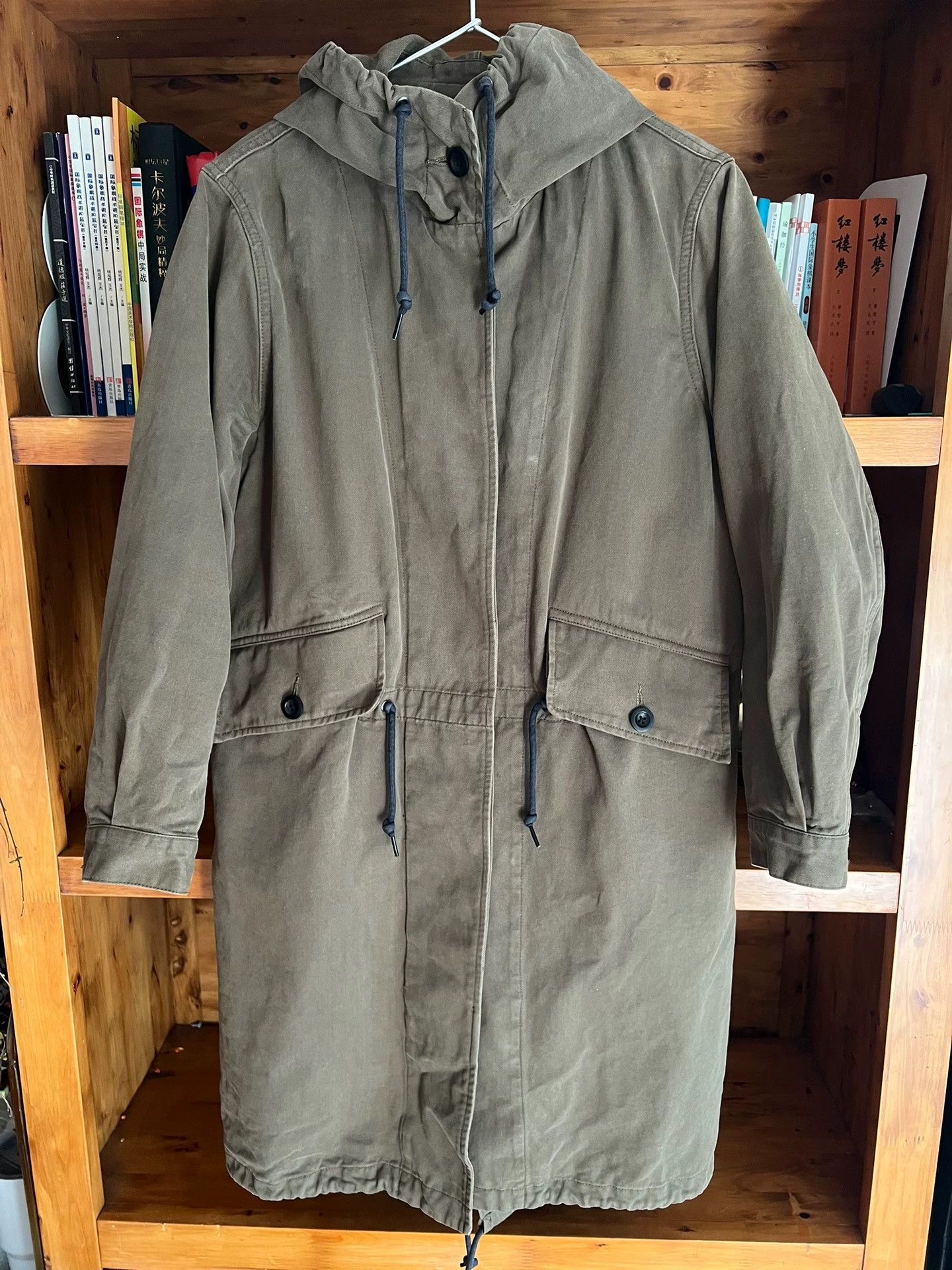 Other MHL Japan Moleskin Washed Distressed Dolman Coat 1 Size US S / EU 44-46 / 1 - 1 Thumbnail