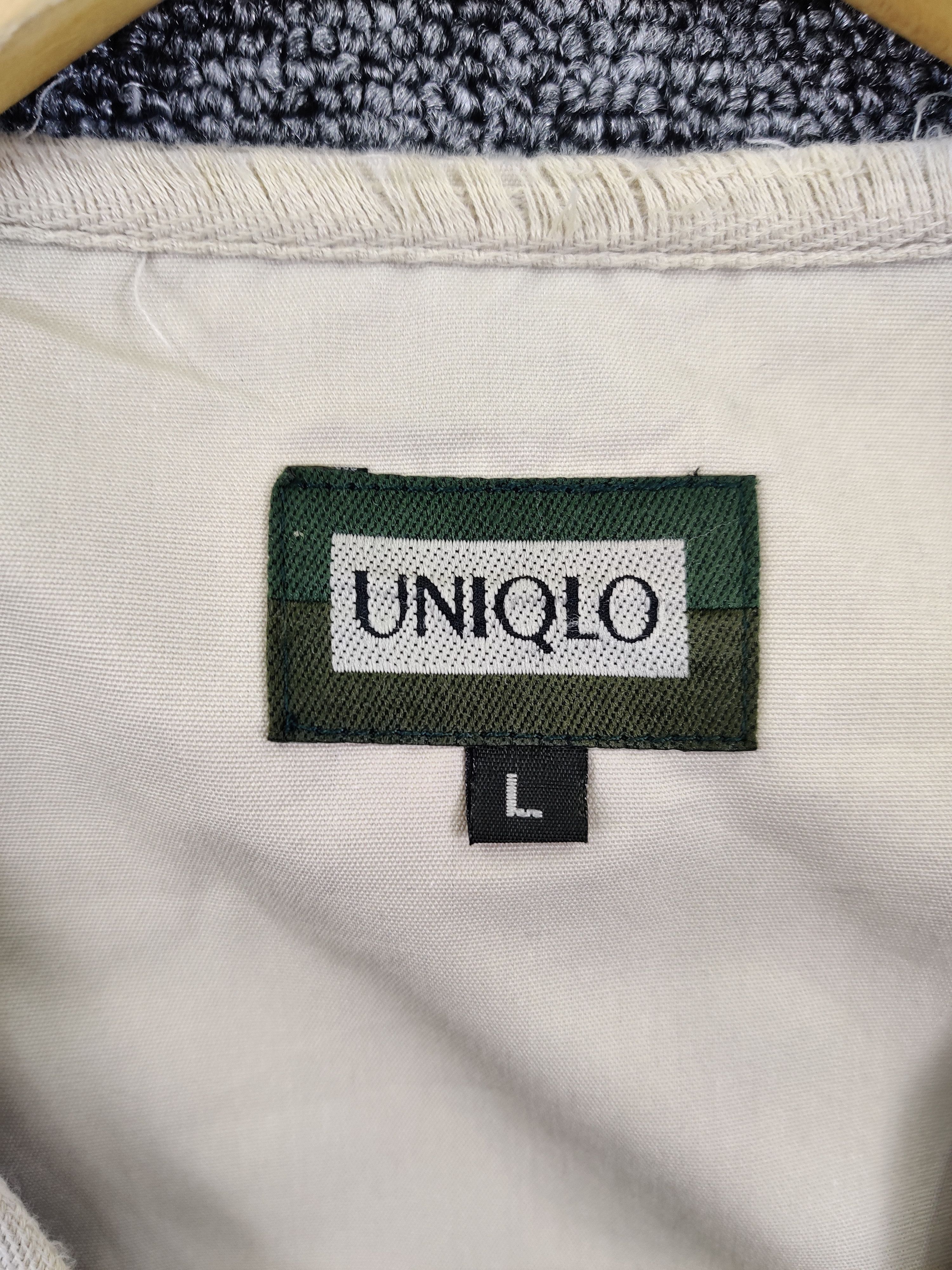 Vintage 90's Uniqlo Corduroy Vest Button Ups