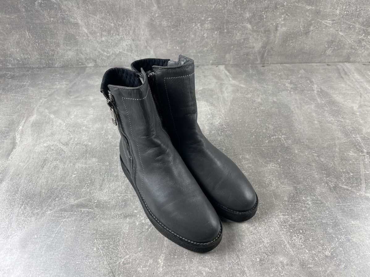 Dirk Bikkembergs Dirk Bikkembergs Leather Ankle Zip Boots Black Size US 7 / IT 37 - 3 Thumbnail