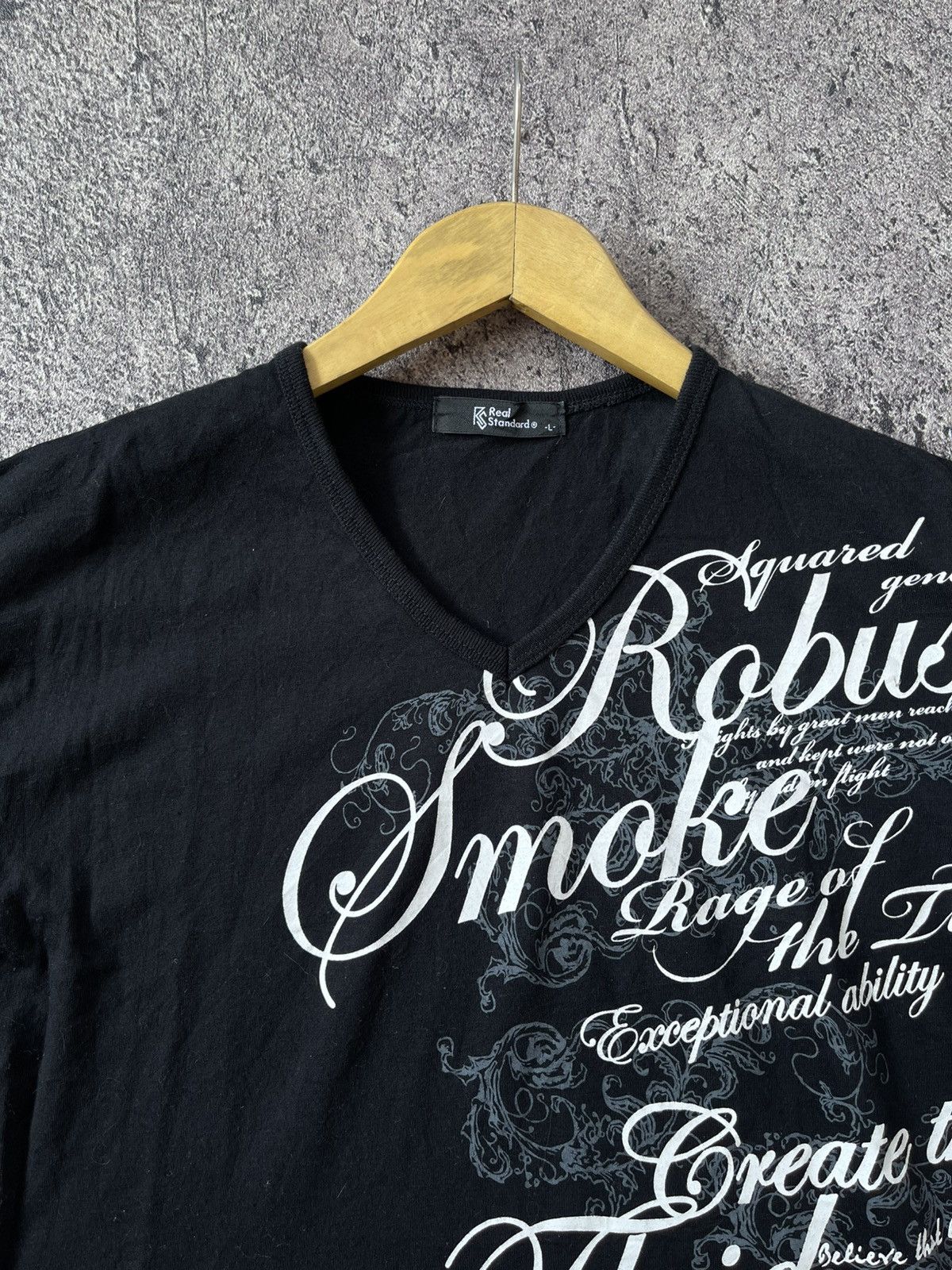 Japanese Brand Y2K Real Standard ifsixwasnine style tee Size US L / EU 52-54 / 3 - 3 Thumbnail