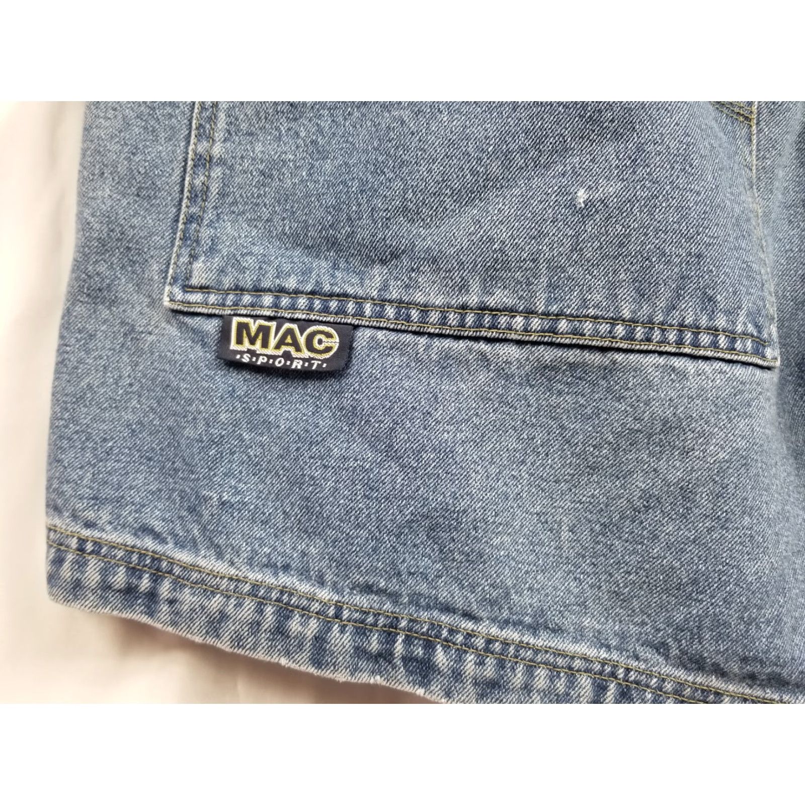Vintage VINTAGE Mac Sport Jean Shorts Blue Denim Size Men's 46 Size US 30 / EU 46 - 7 Thumbnail