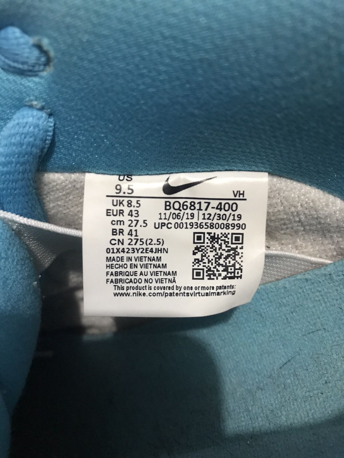 Nike Nike SB Dunk Low ‘Blue Fury’ Size US 9.5 / EU 42-43 - 8 Thumbnail