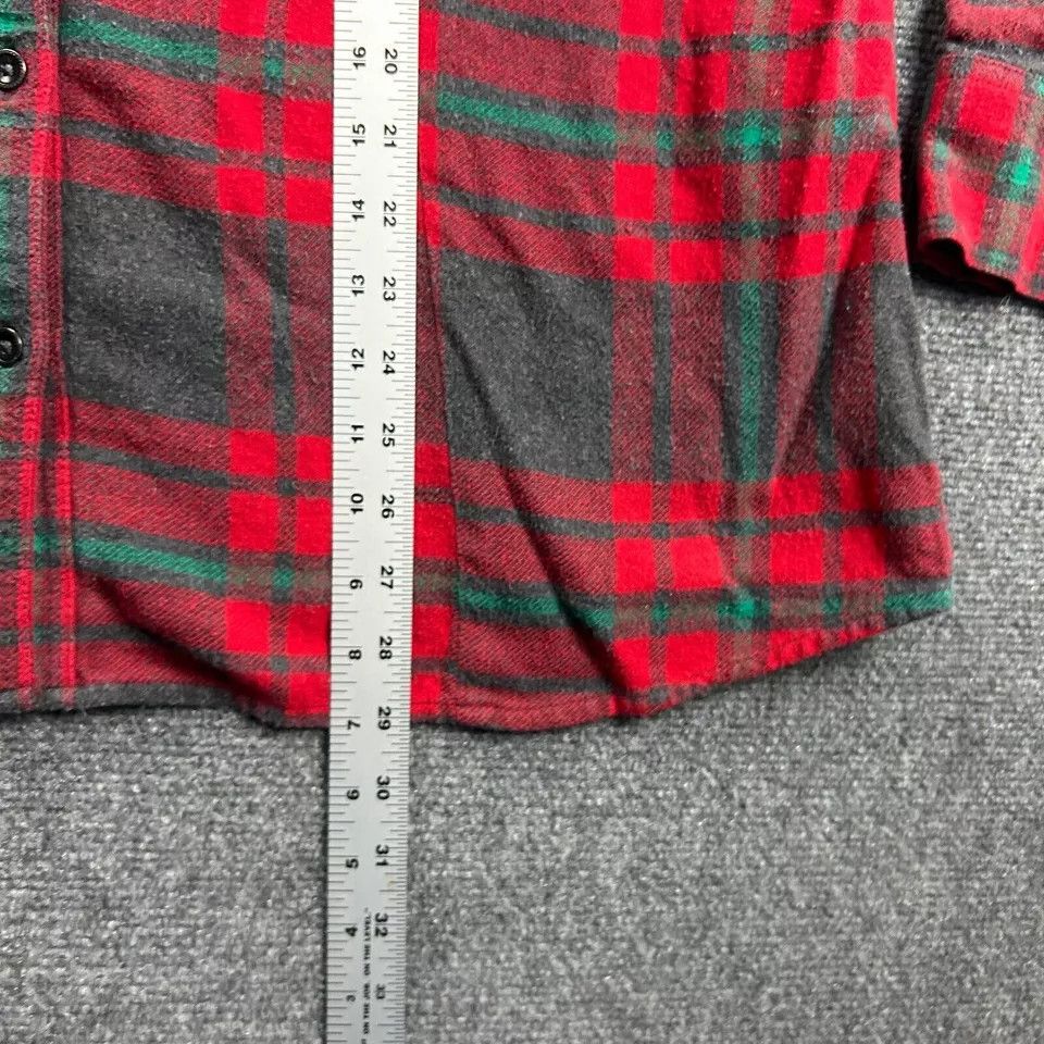 Other Natural Reflections Flannel Shirt Womens 2X Plaid Red Size ONE SIZE - 5 Thumbnail