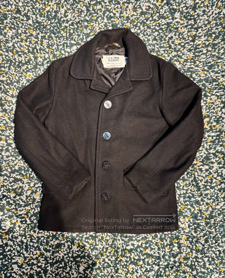 Other Single-breasted woolen 740 navy deck uniform Size US L / EU 52-54 / 3 - 1 Thumbnail