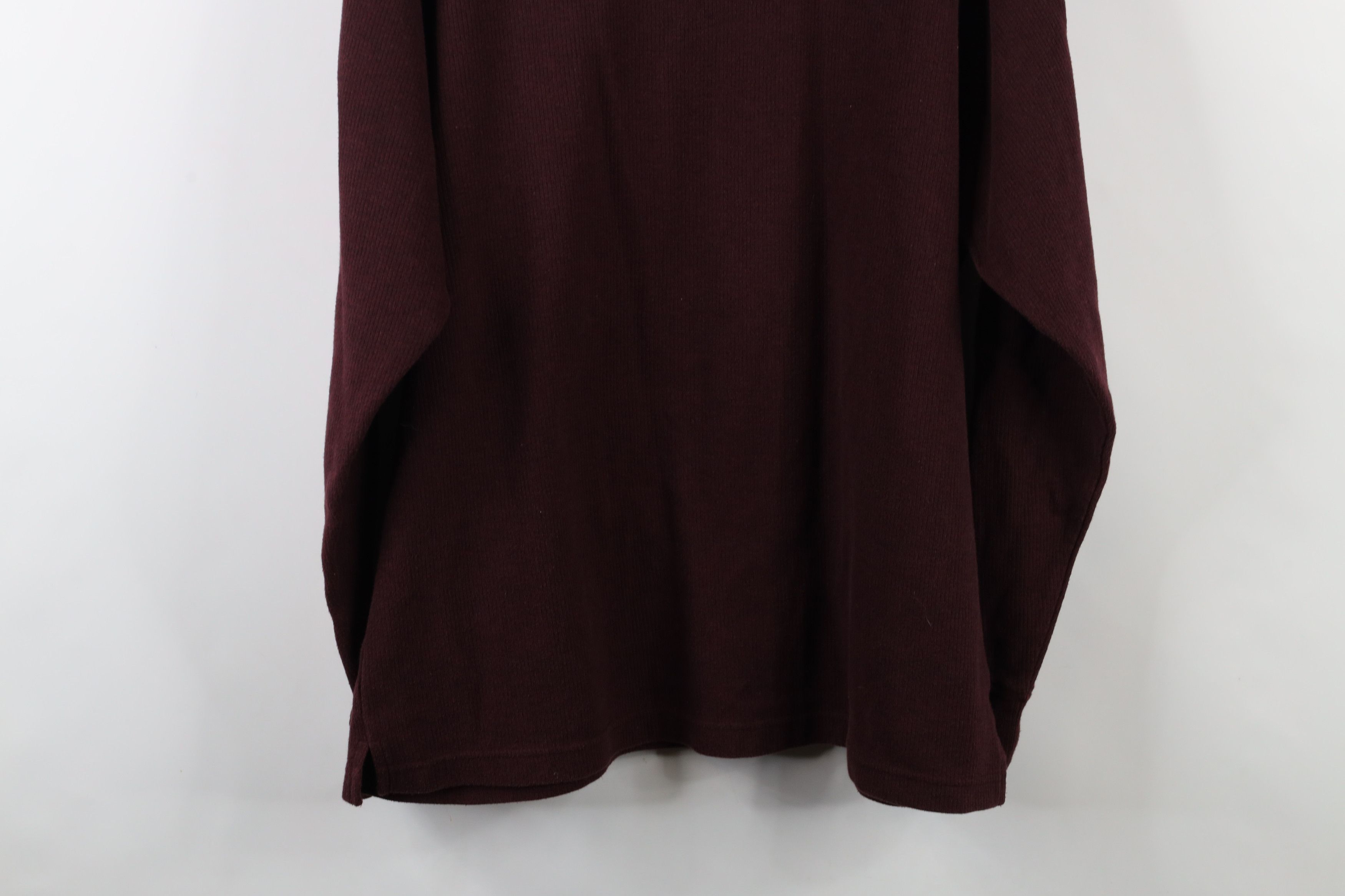 Harley Davidson × Vintage Vintage 90s Harley Davidson Ribbed Knit Long Sleeve Polo Size US L / EU 52-54 / 3 - 11 Thumbnail