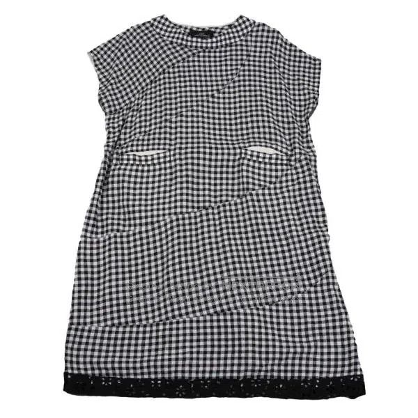 Comme des Garcons Comme Des Garcons Black and White Retro Plaid Dress Size M / US 6-8 / IT 42-44 - 2 Thumbnail