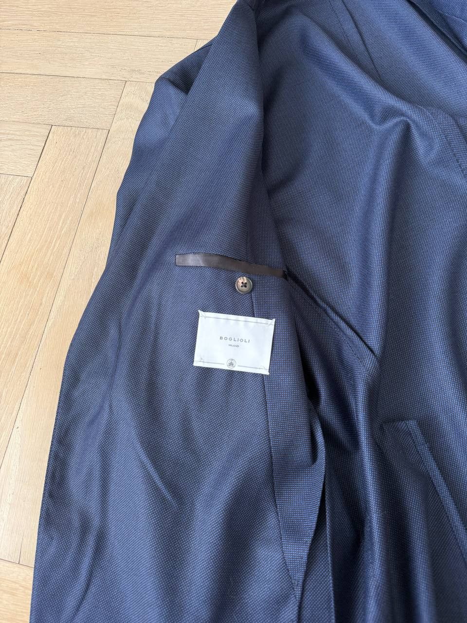 Boglioli Boglioli Milano Navy Summer Blazer Size 48R - 6 Thumbnail