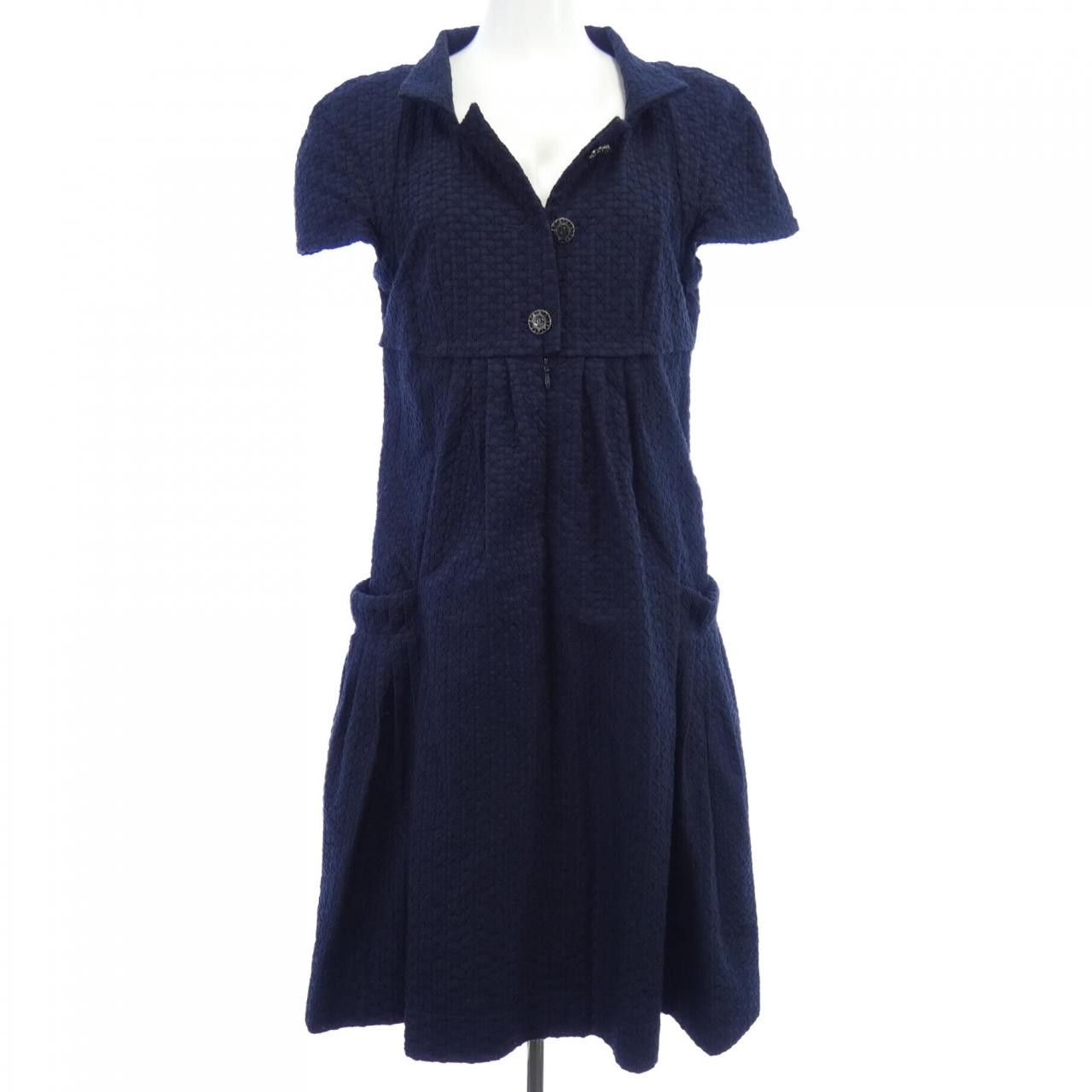 Chanel Chanel Chanel Dress Textile Dresses P40451V23055 DUTY FREE for USA Size ONE SIZE - 1 Thumbnail