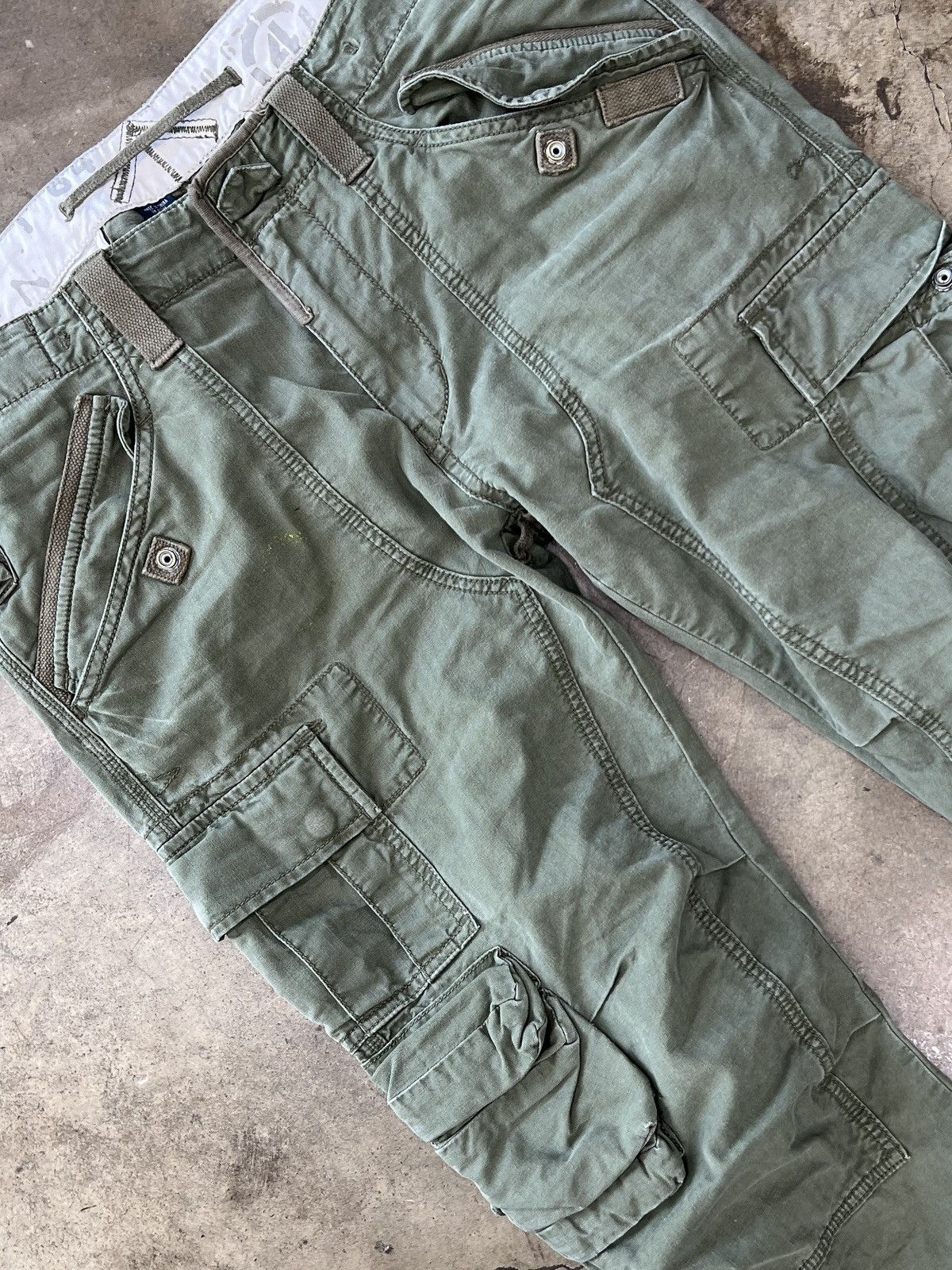 Polo Ralph Lauren Vintage Polo Ralph Lauren Army Work Double Knee Cargo 35 Size US 35 - 1 Thumbnail