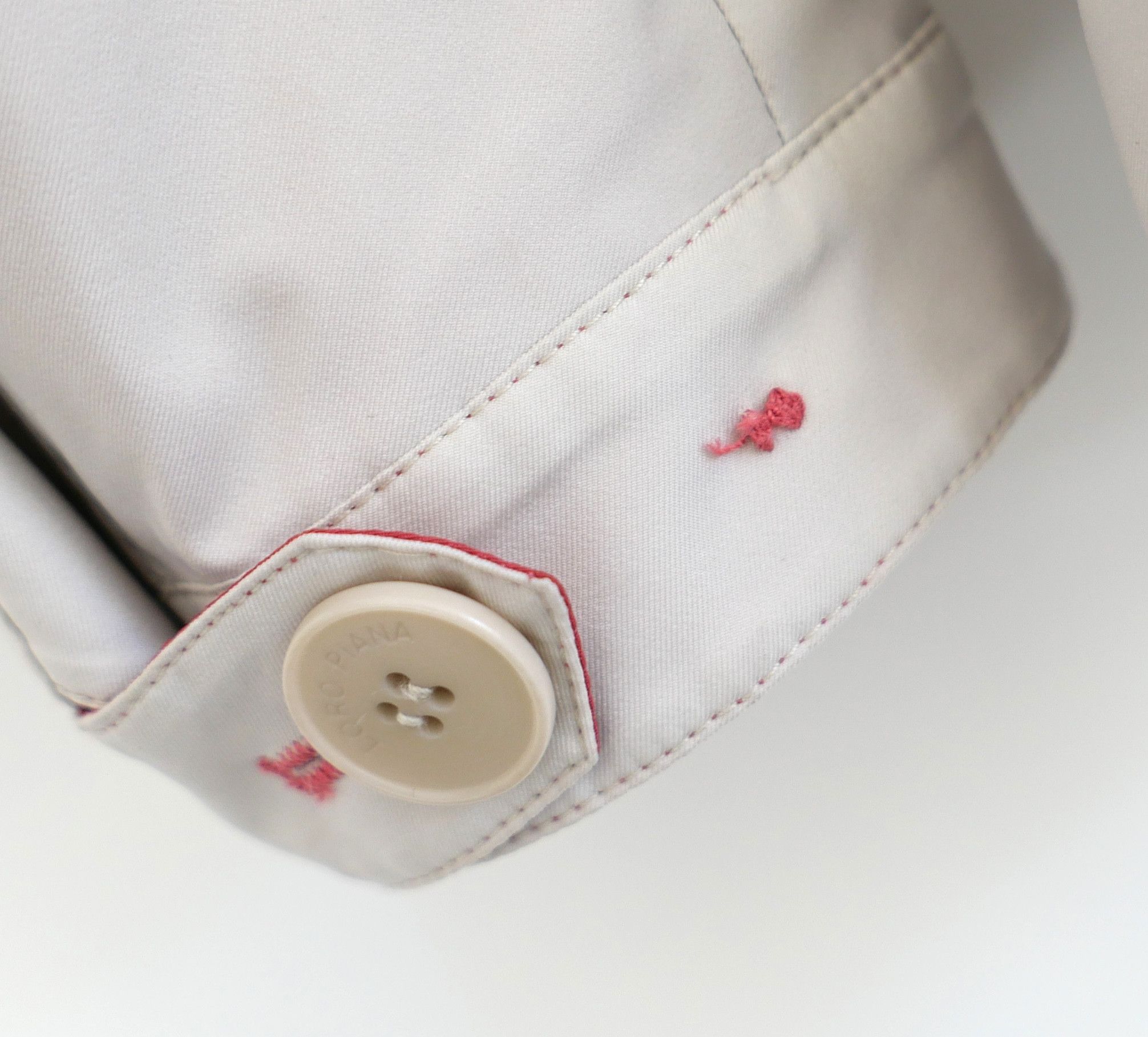 Loro Piana Loro Piana Ashton Reversible Anorak Jacket Beige/Red Size S / US 4 / IT 40 - 8 Thumbnail