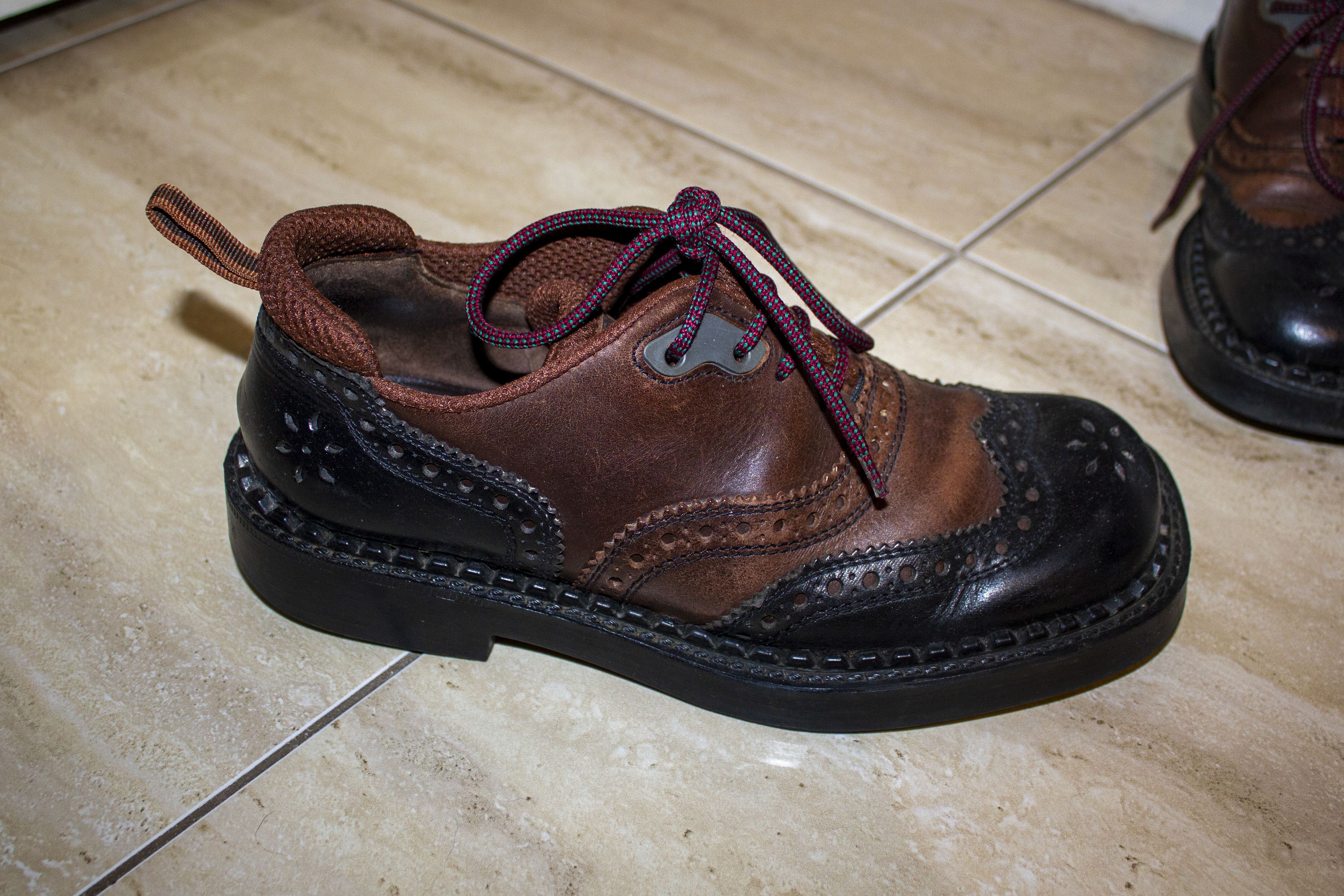 Miu Miu Archive Miu Miu Men's Brown Leather Laced Derby Shoes 1999 Size US 8 / EU 41 - 2 Thumbnail