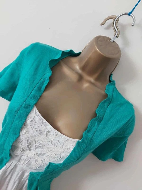 Vintage Vintage short sleeved top Size L / US 10 / IT 46 - 2 Thumbnail