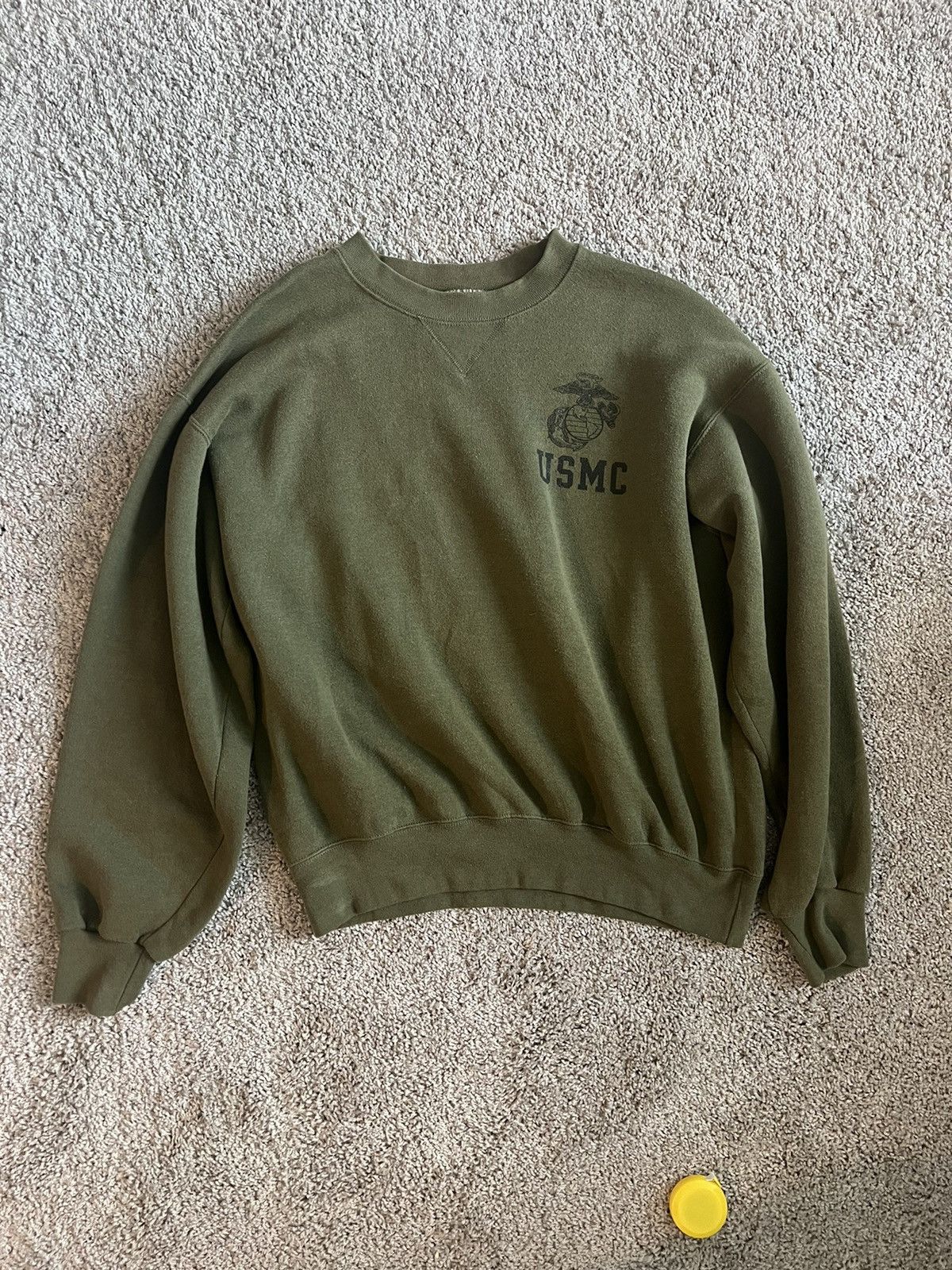 Vintage USMC Military Sweater Size US M / EU 48-50 / 2 - 1 Thumbnail