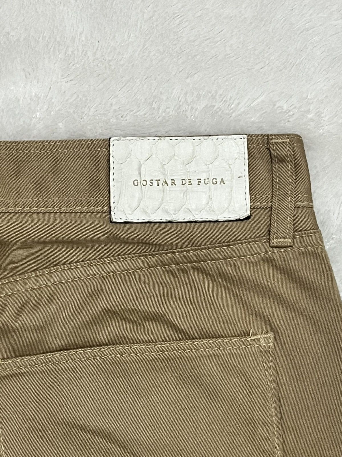 Other GOSTAR DE FUGA Japan Slim Straight Chino Pants Made in Japan Size US 33 - 5 Thumbnail