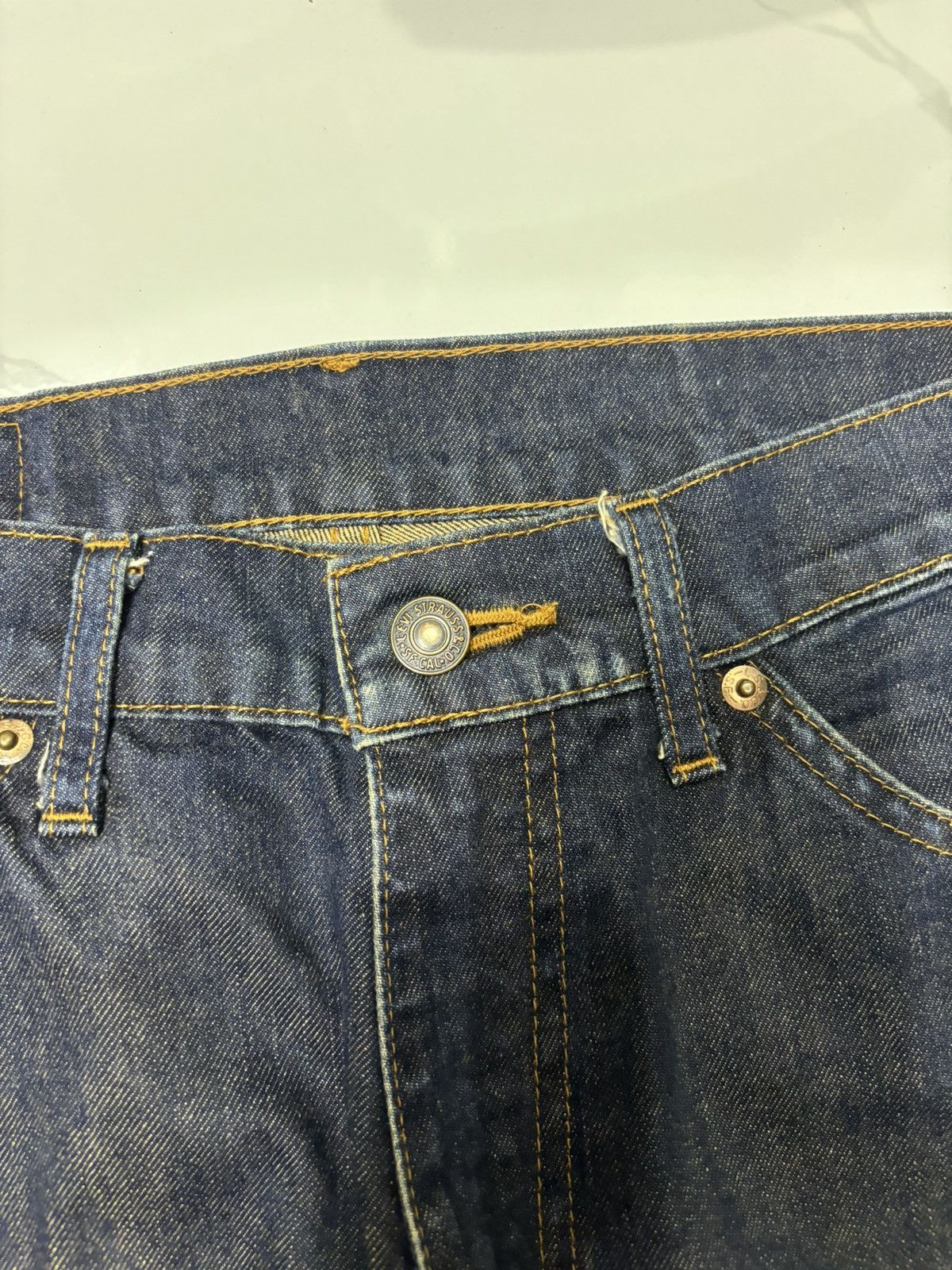 Levi's 🔥VINTAGE LEVIS 612 ORANGE TAB BLUE DENIM JEANS Size US 30 / EU 46 - 12 Thumbnail