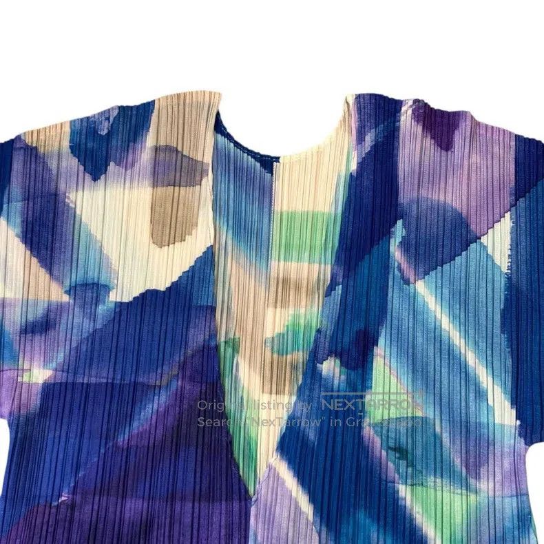 Issey Miyake Issey Miyake Blue Dress Size M / US 6-8 / IT 42-44 - 4 Thumbnail