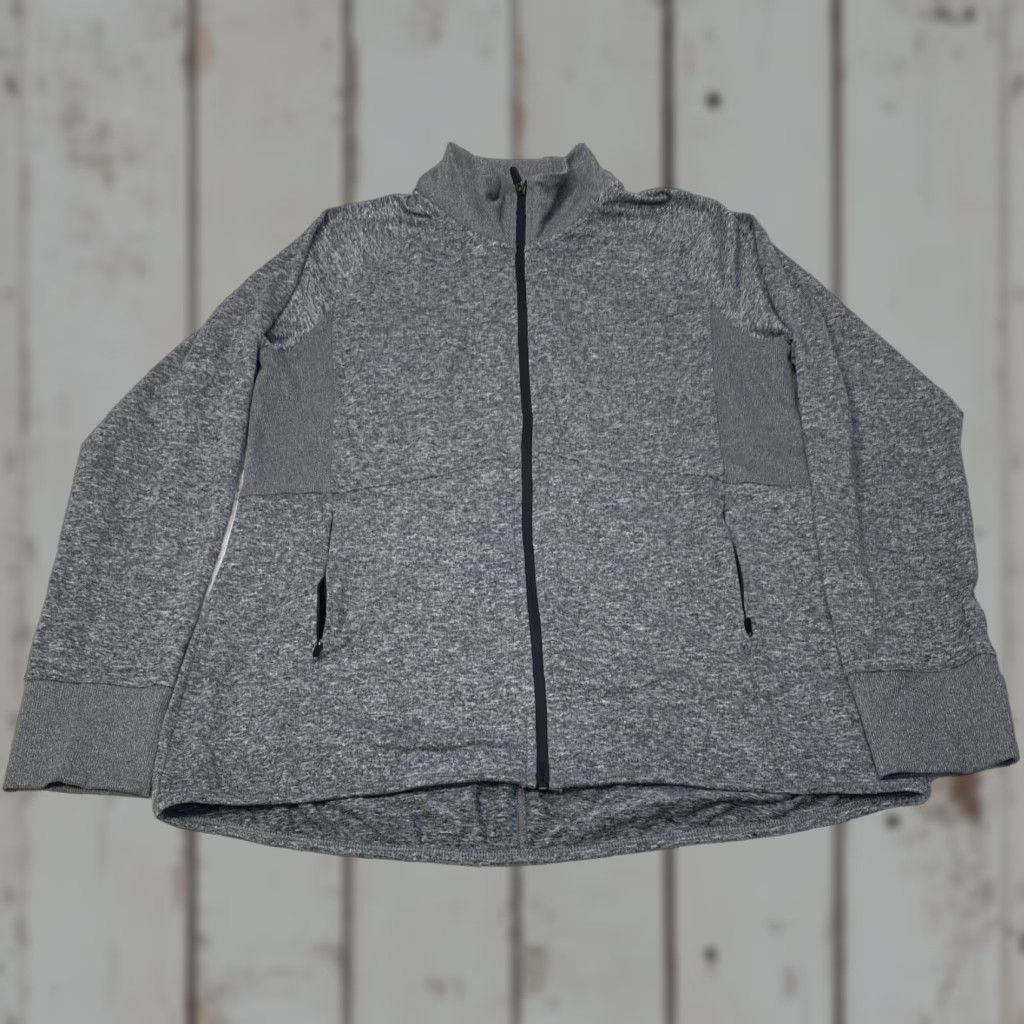 Champion Champion Pullover Quarter Zip Men's 2XL Gray Heather Long Sleeve Athletic 7271 Size US XXL / EU 58 / 5 - 1 Thumbnail